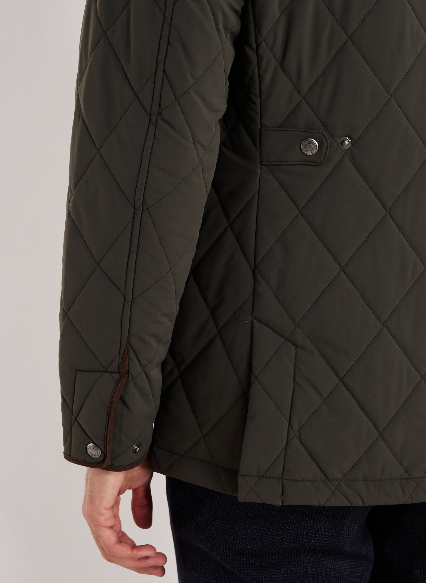 Classic collar parka HACKETT Green