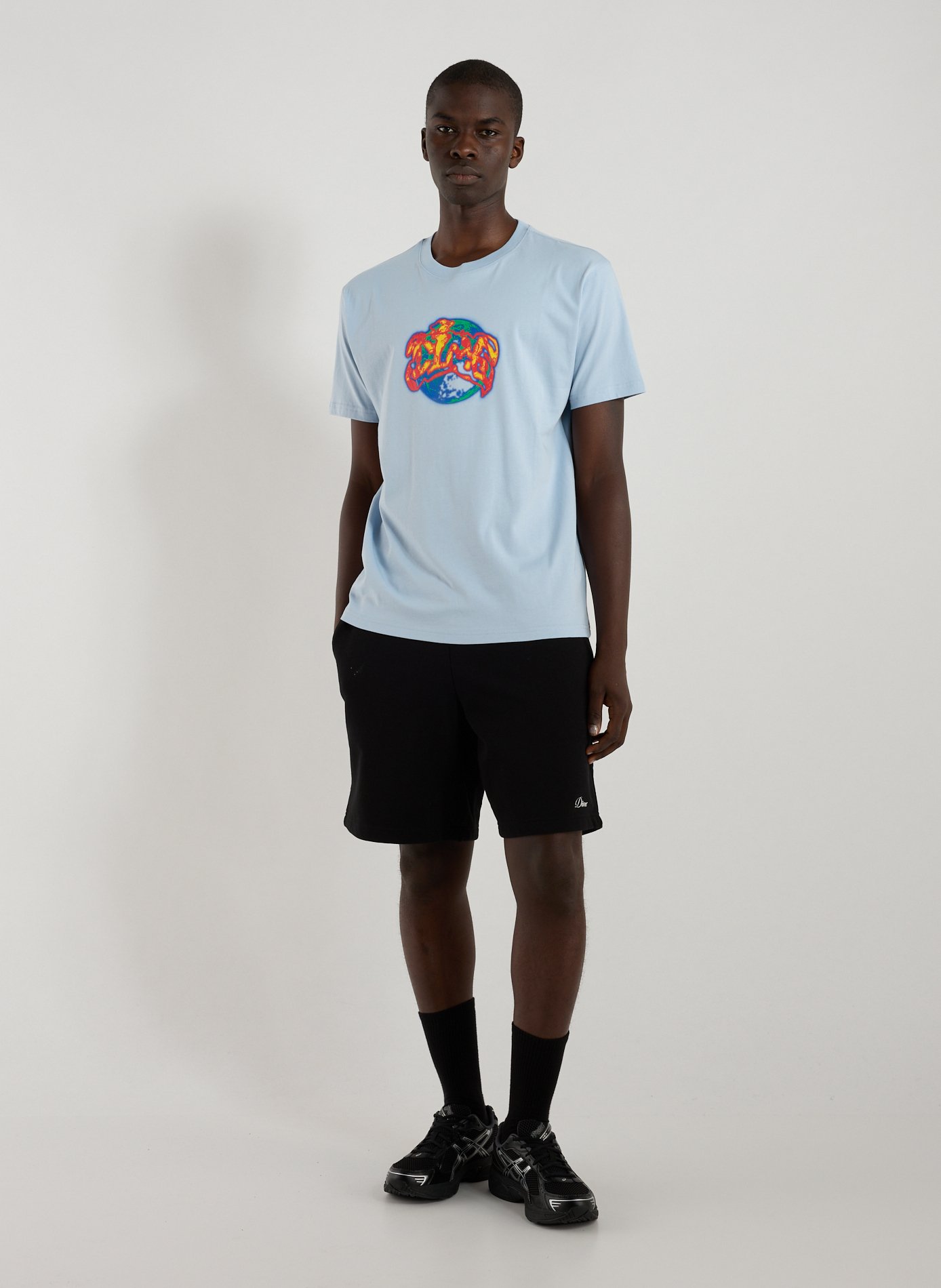 T-shirt en coton DIME Bleu