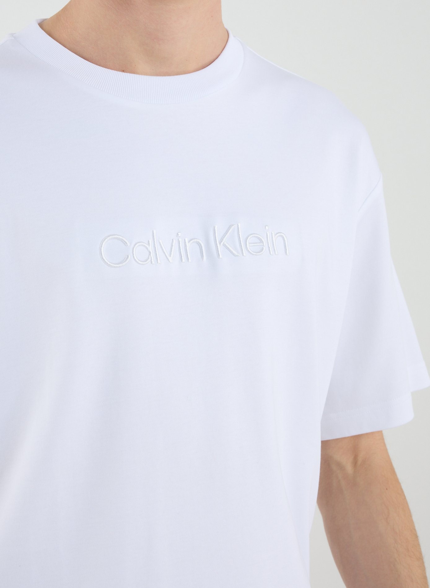 Classic Cotton T-Shirt CALVIN KLEIN White