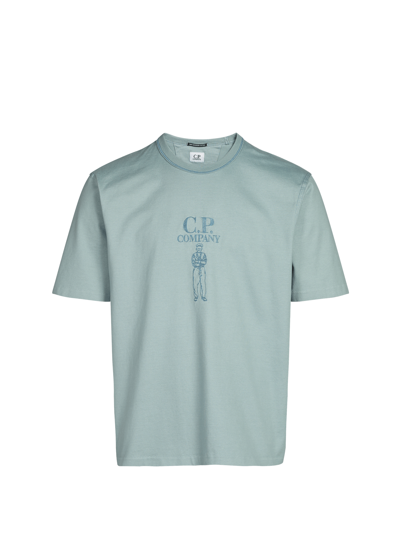 Classic Cotton T-Shirt  Silver blue