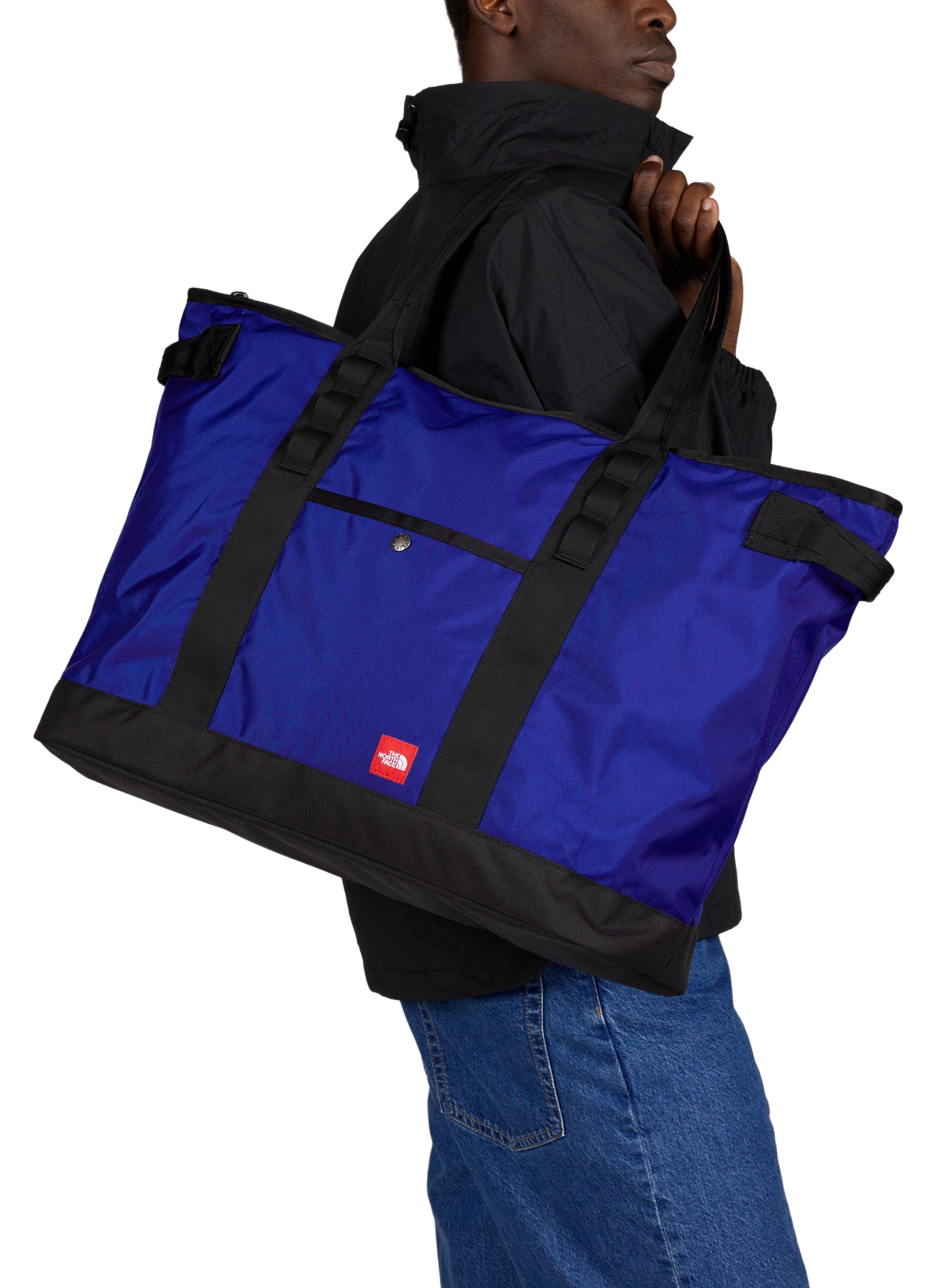 Large tote bag Red Box THE NORTH FACE Blue