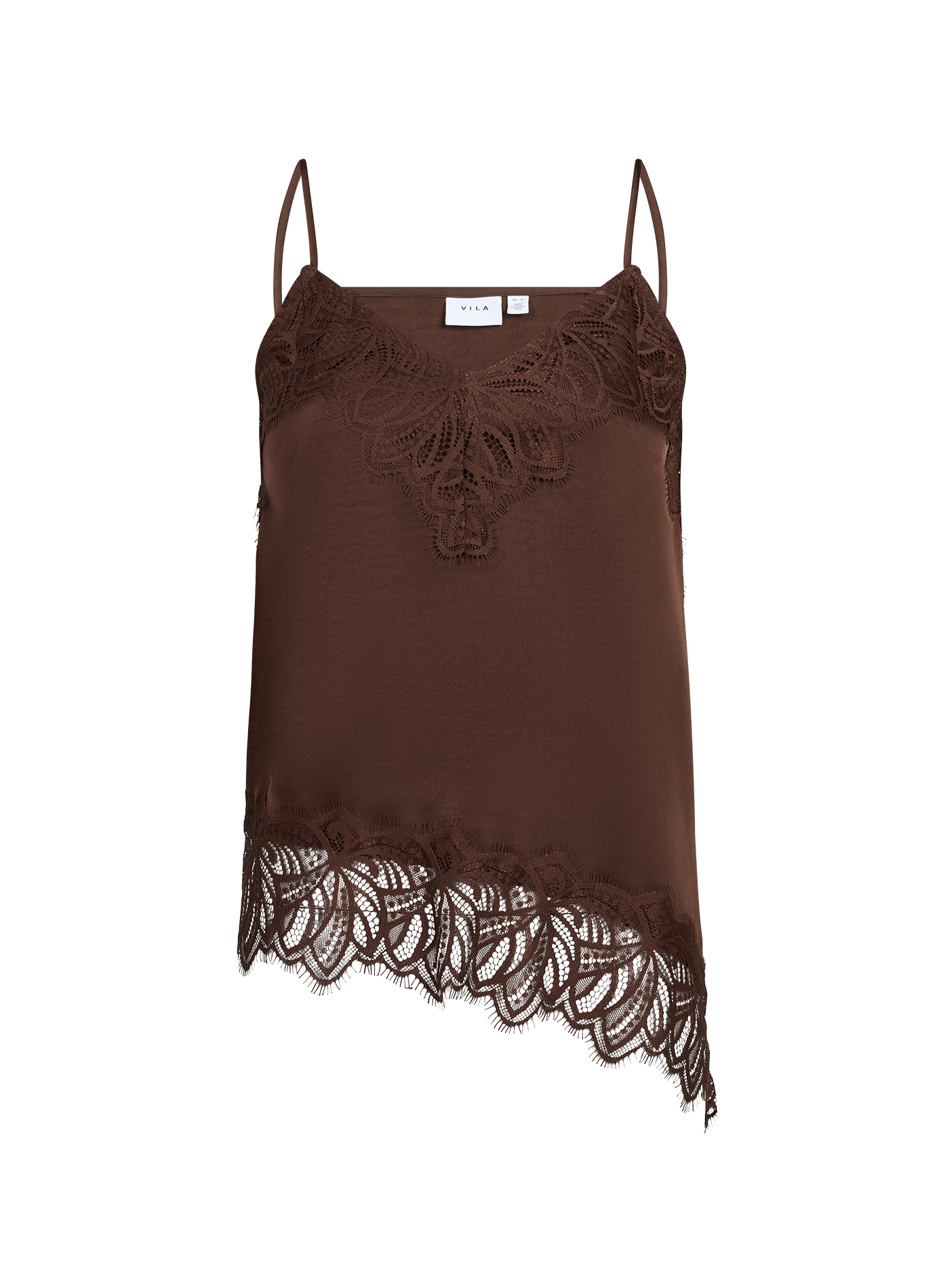 Viléa lace top VILA Brown