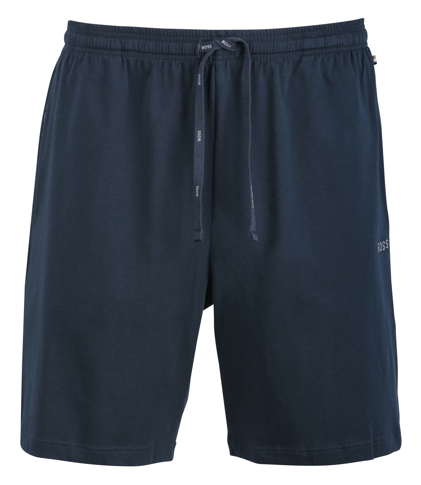 Short de pyjama en coton mélangé BOSS Bleu