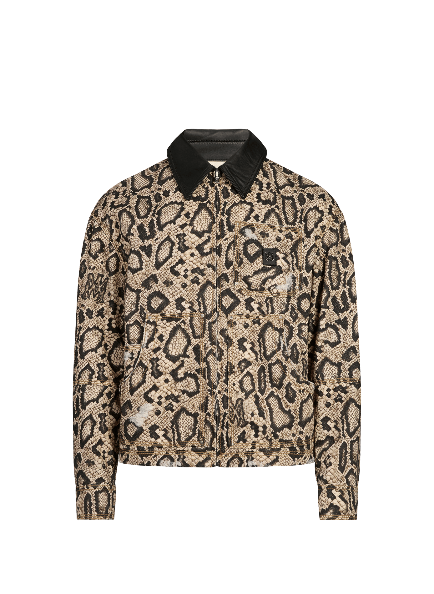 Veste imprimée en coton AMIRI Multicolore