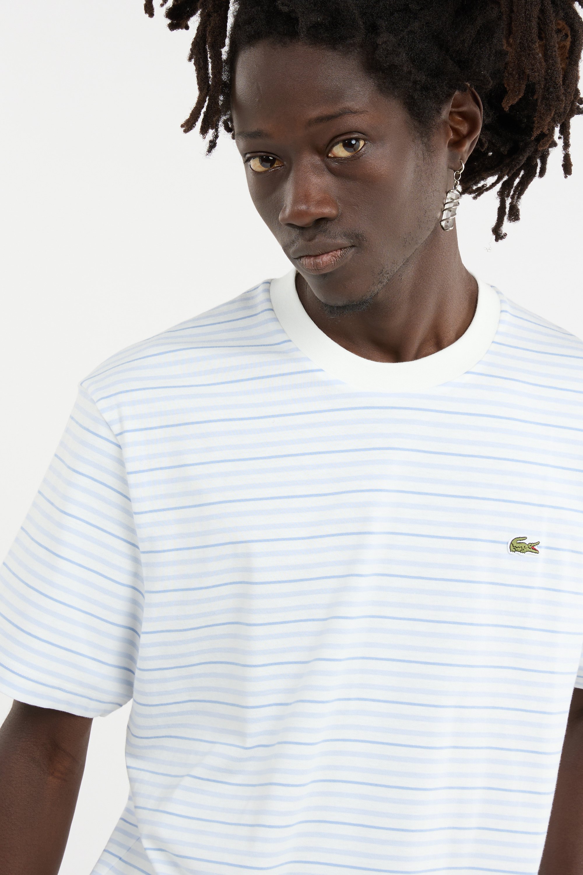 T-shirt tee-shirt LACOSTE Bleu