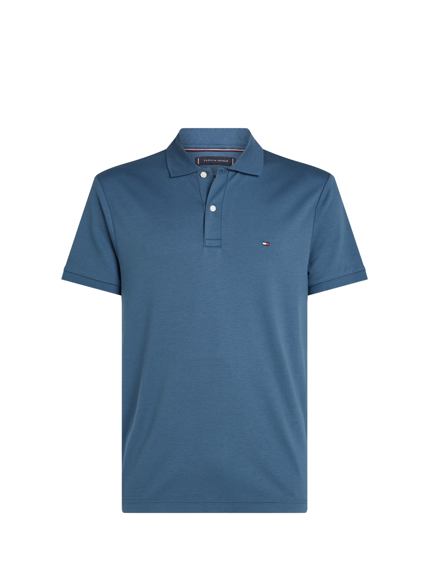 Baumwollpolo TOMMY HILFIGER Blau