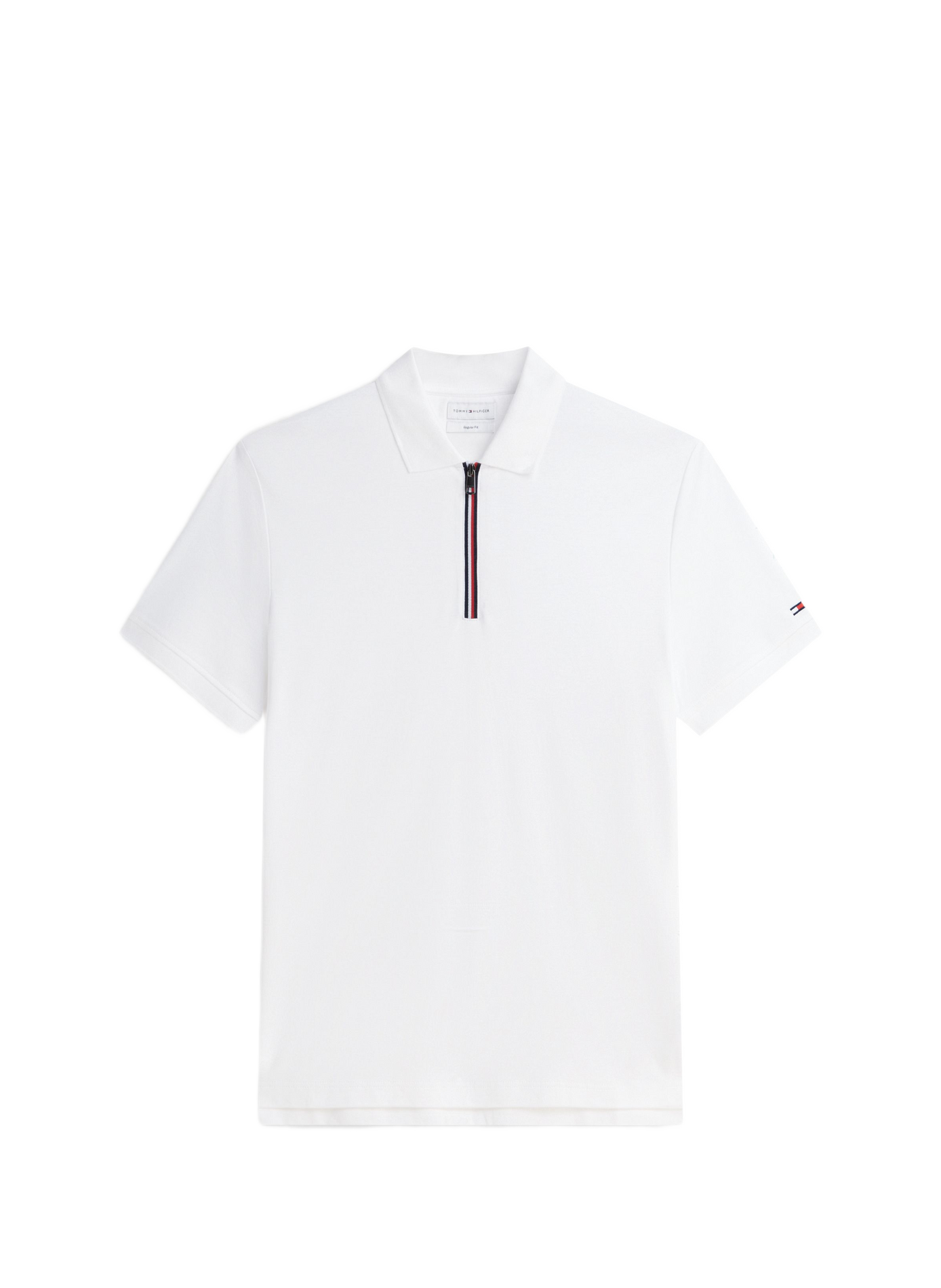 Katoenen polo  White