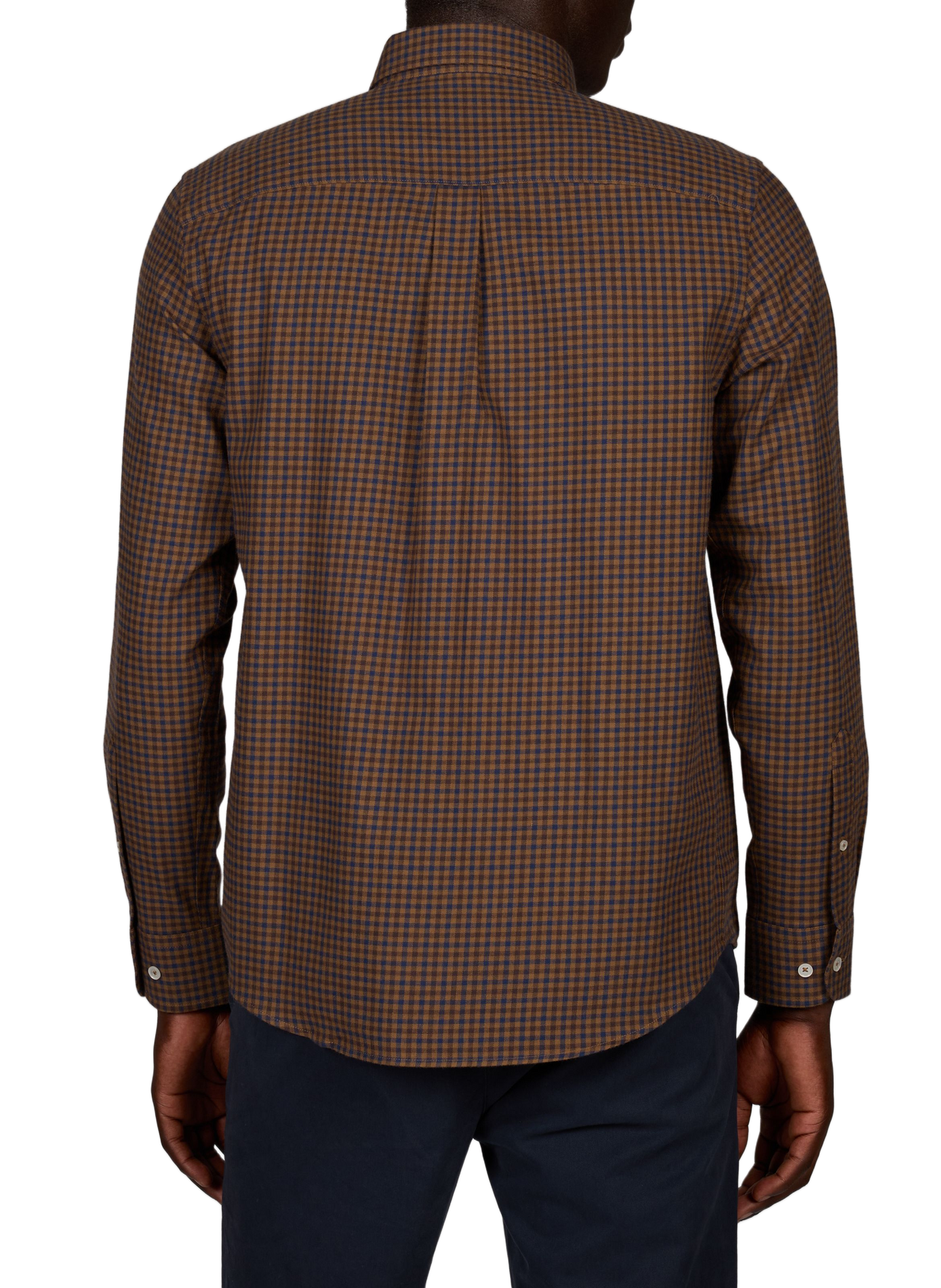 Chemise droite en coton  AIGLE Marron