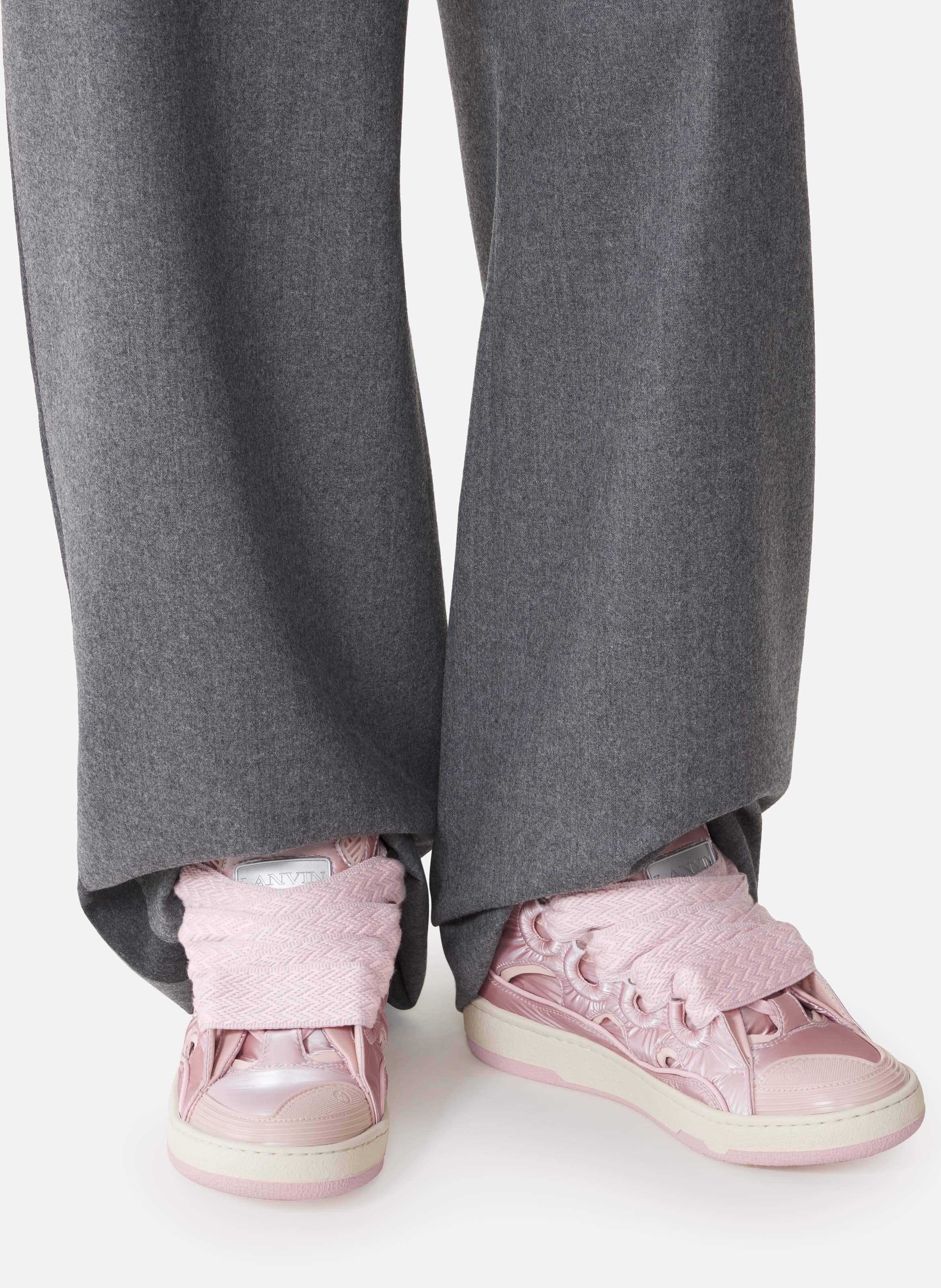 Sneakers curb en nylon LANVIN Rose