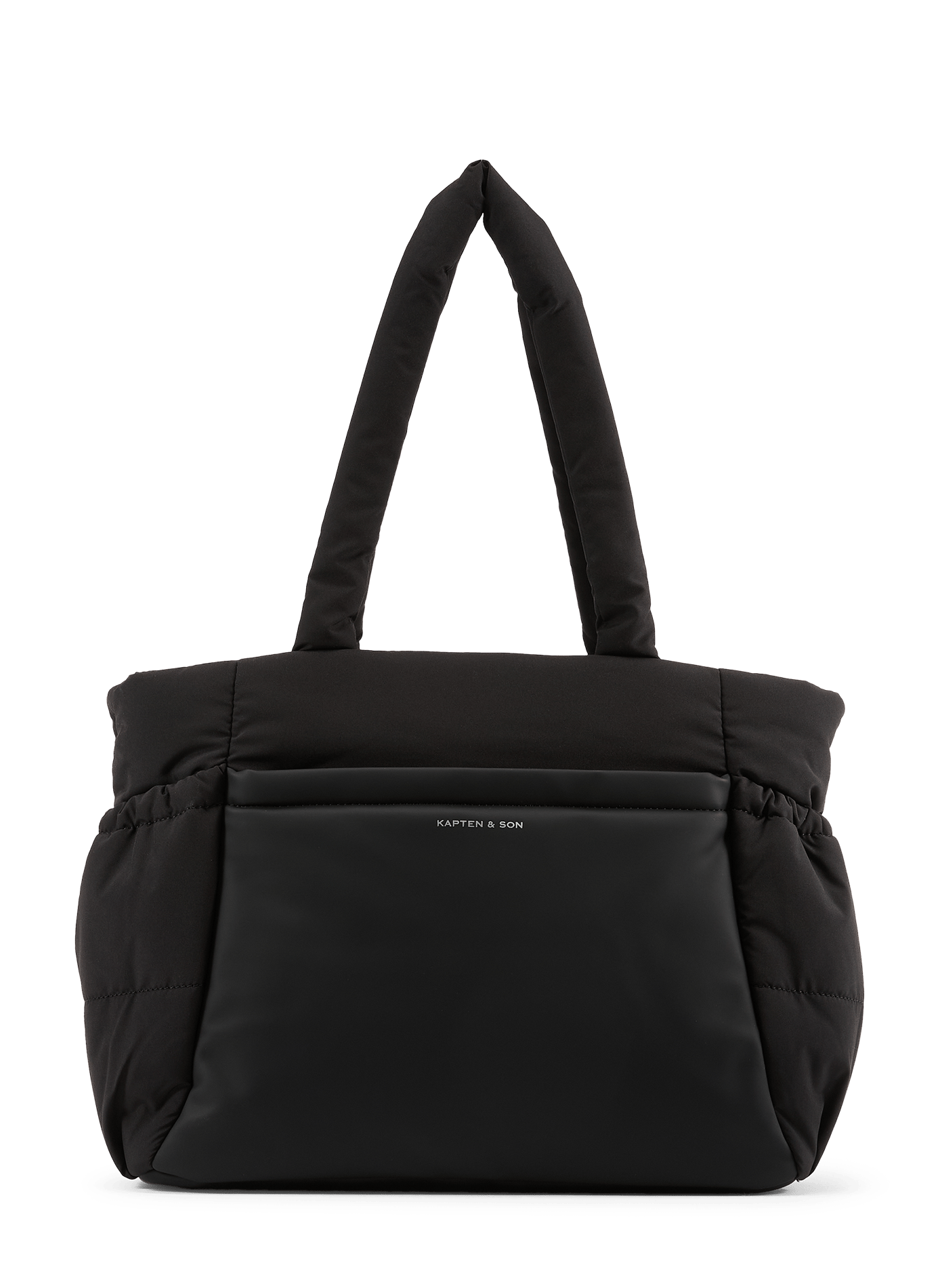 Sac Hellvi cloud medium matelassé KAPTEN & SON Noir