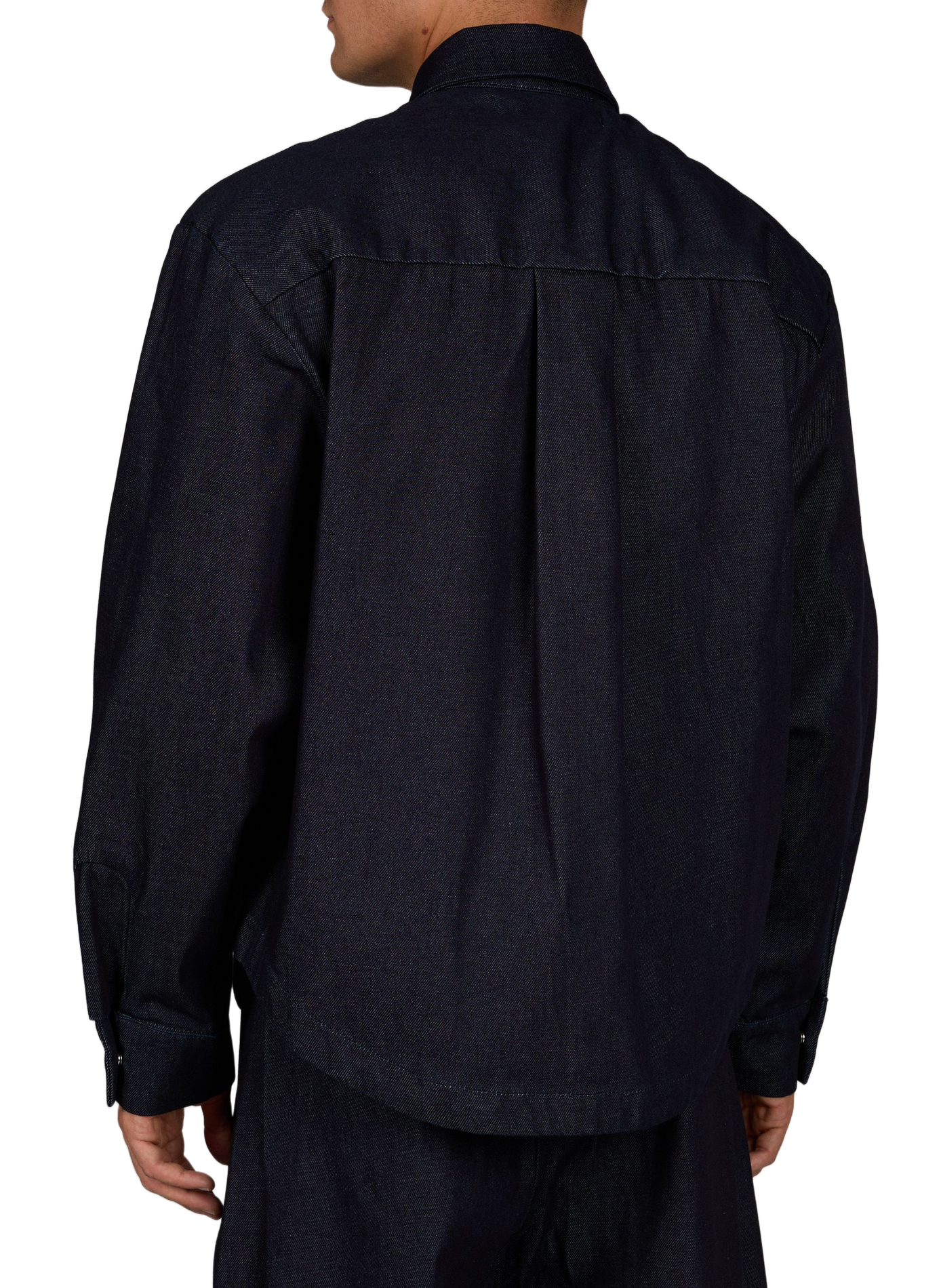 440 straight-fit denim jacket with a classic collar in cotton SEVENTH Blue