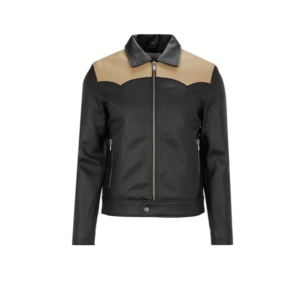 Veste Cactus Western en cuir