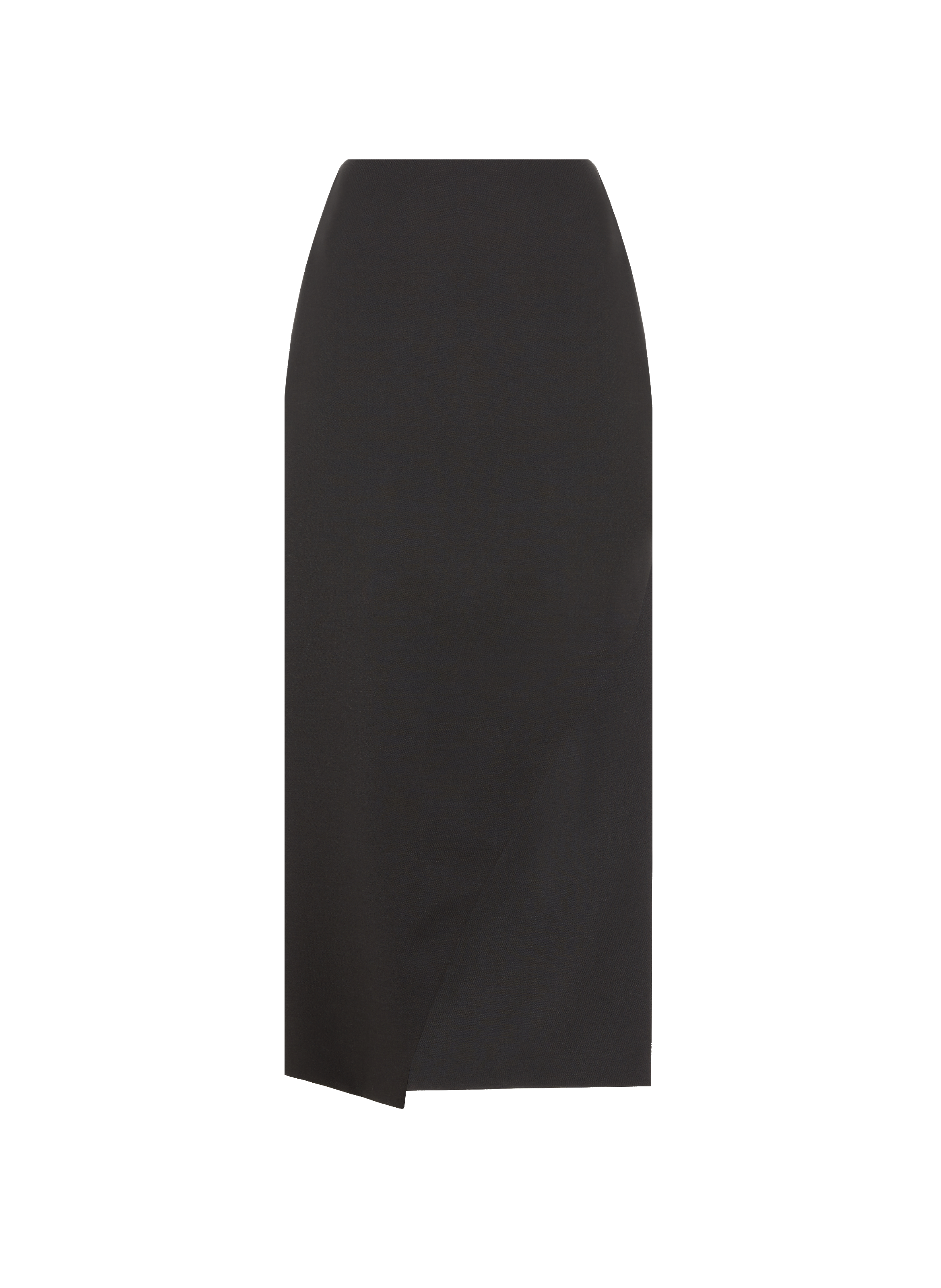 Jupe midi échancrée