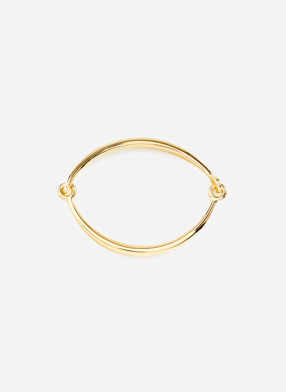 RAGBAG Rigid brass bracelet Golden
