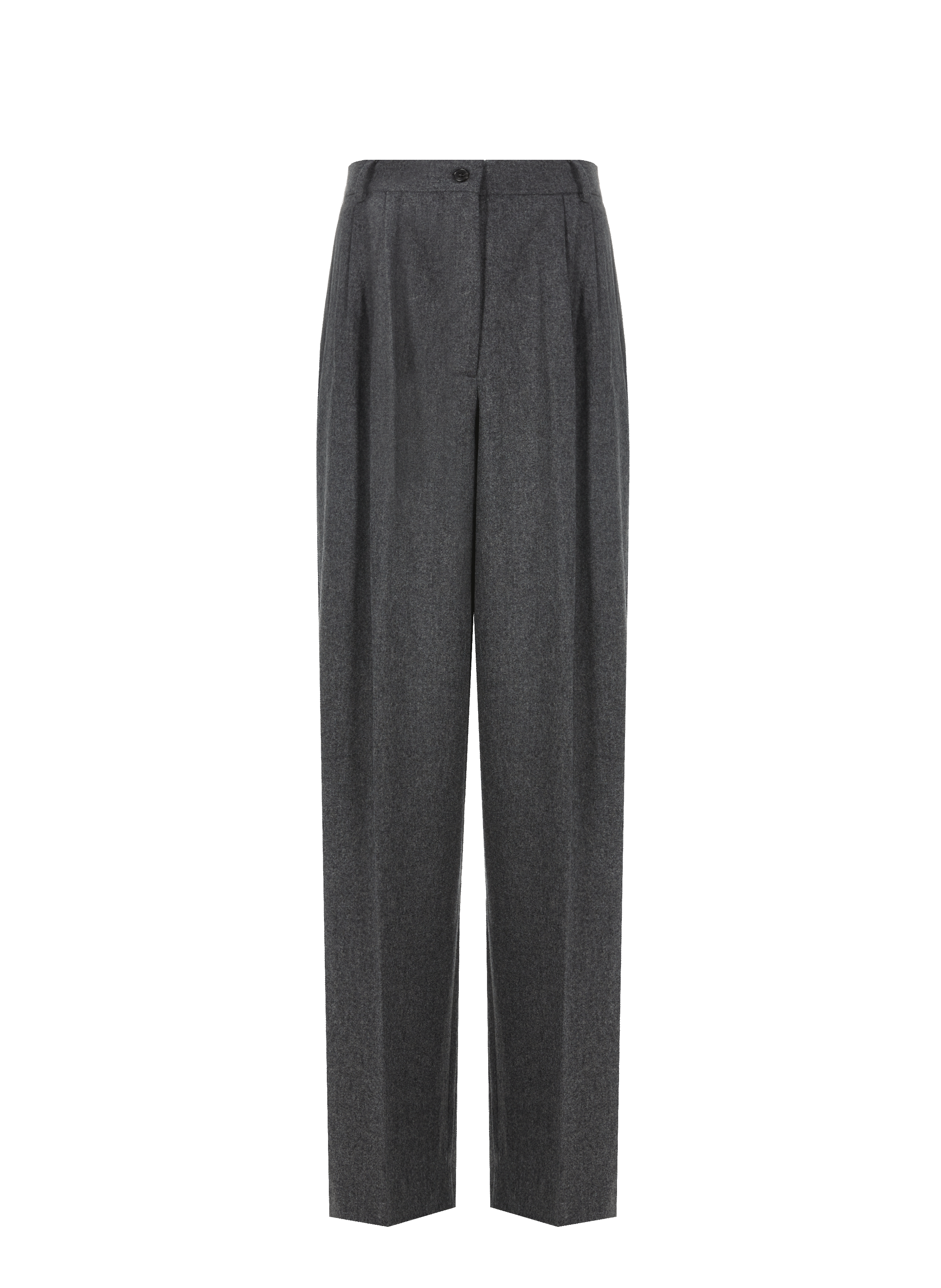 Pantalon droit en laine