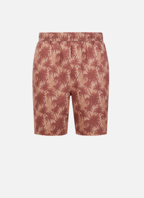 Patterned linen shorts MulticolorHARRIS WILSON 