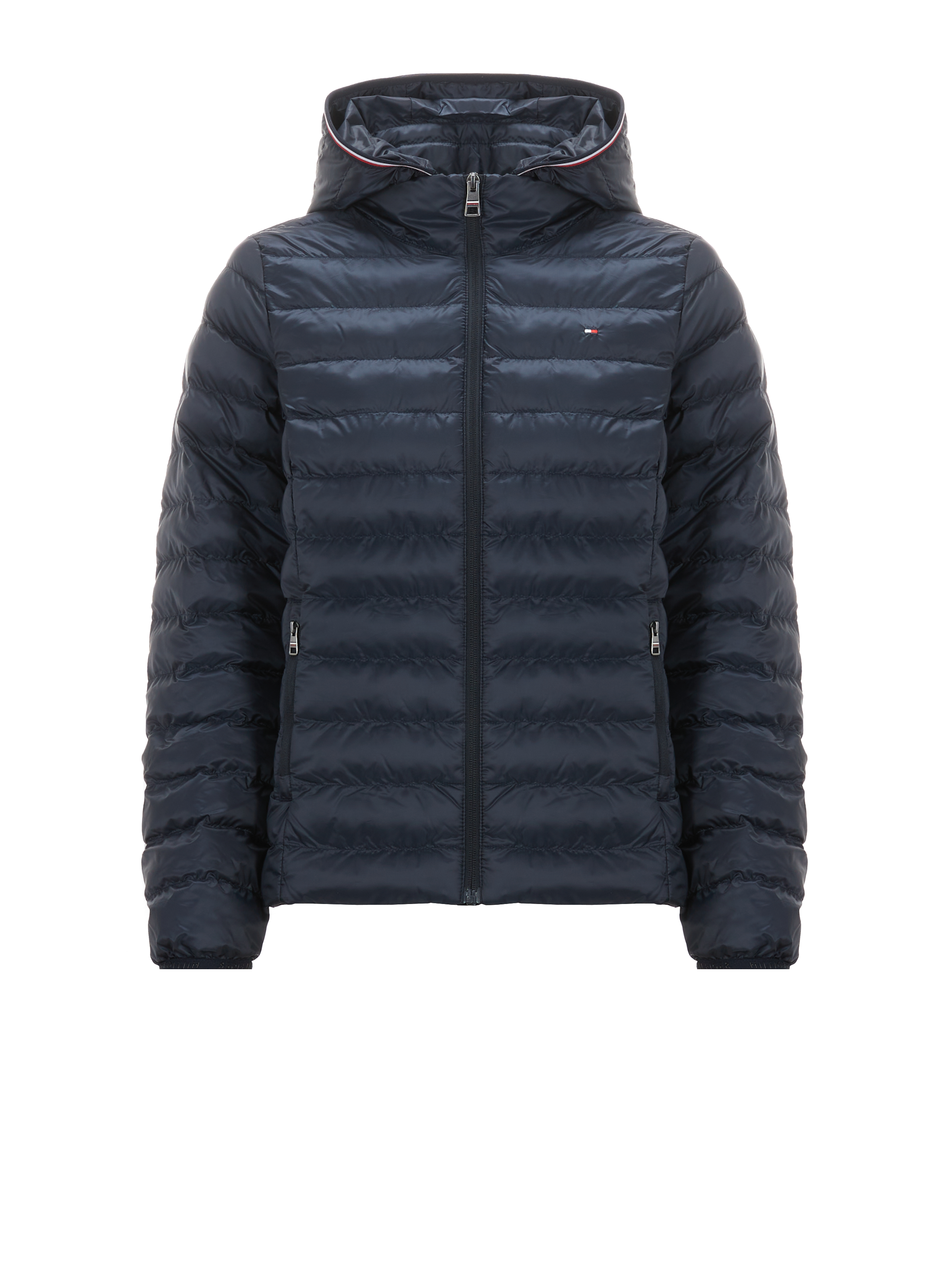 Down jacket with logo  Desert sky