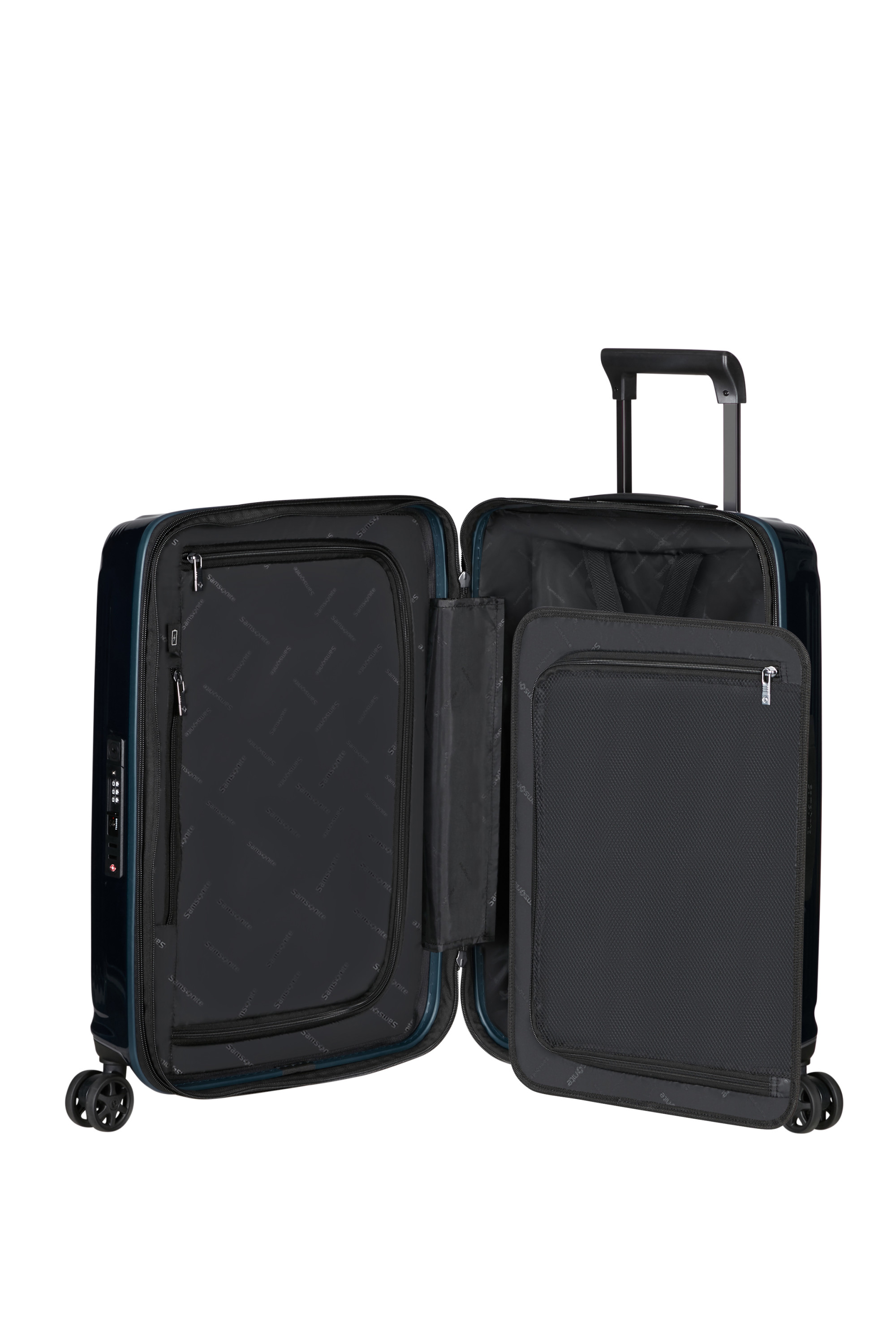 Nuon valise 4 roues taille s SAMSONITE Bleu