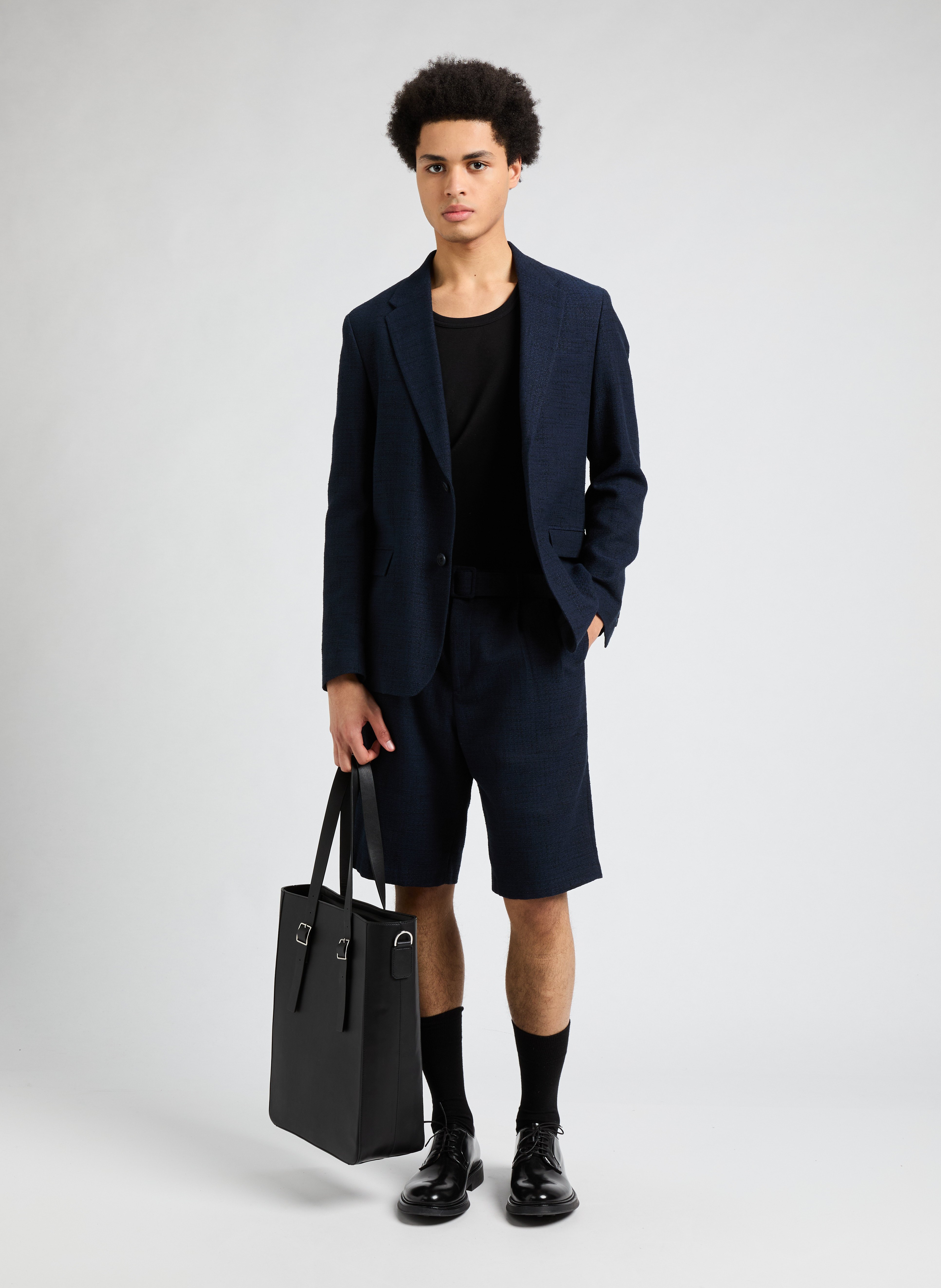 Pleated shorts  SAISON 1865 Blue