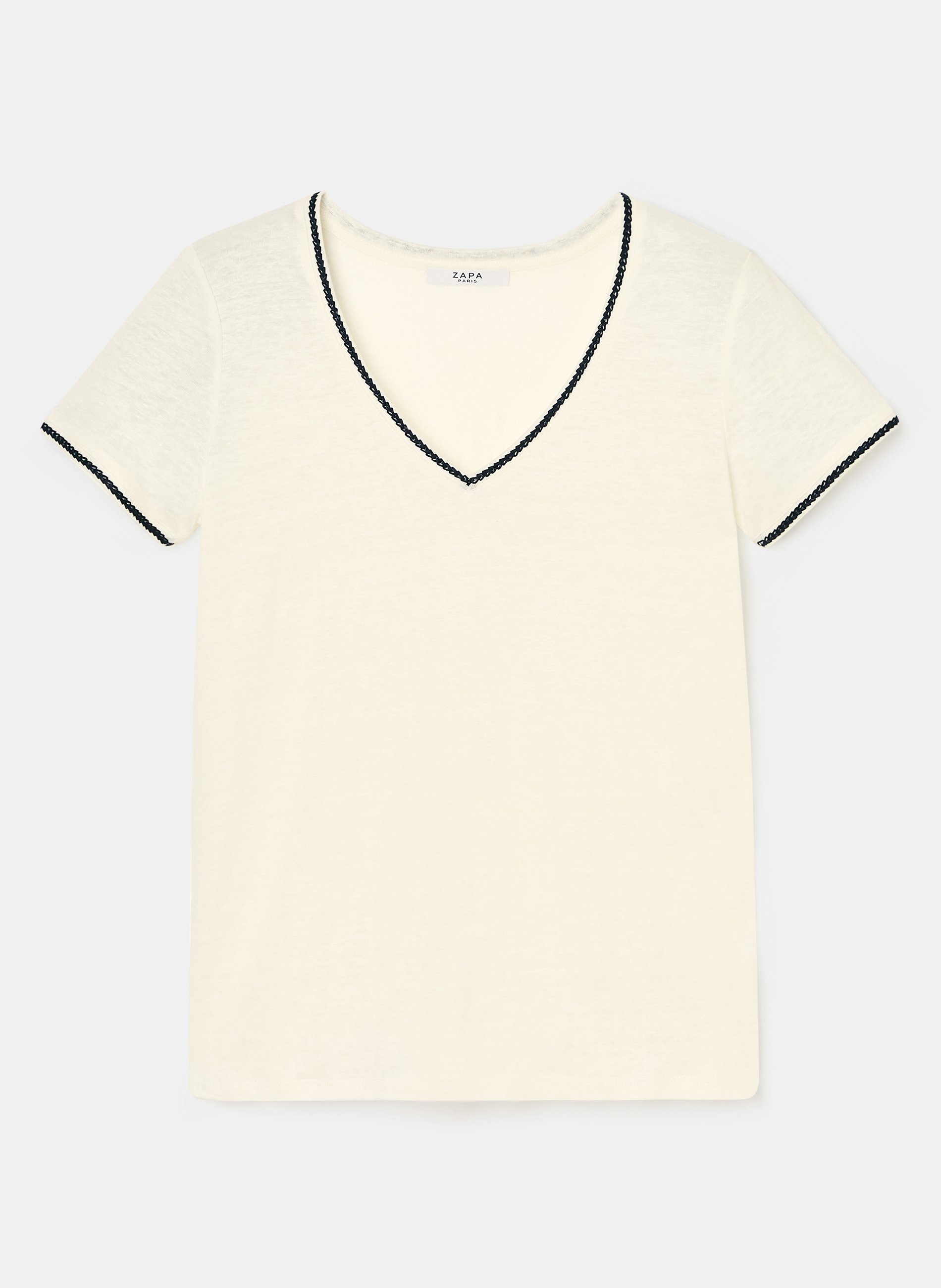 Top  tasmila ZAPA Blanc