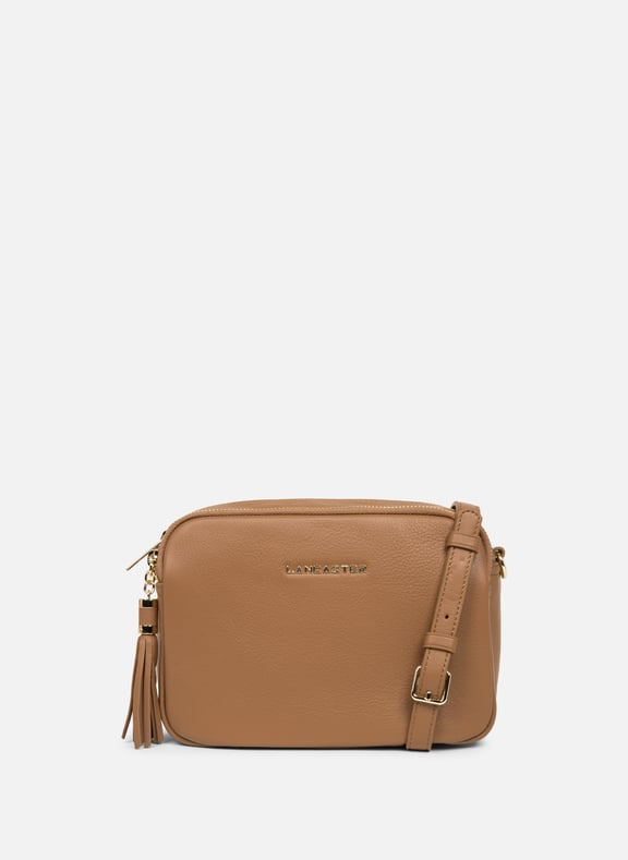 Sac trotteur - mademoiselle ana Marron by LANCASTER LANCASTER Sac trotteur - mademoiselle ana Marron