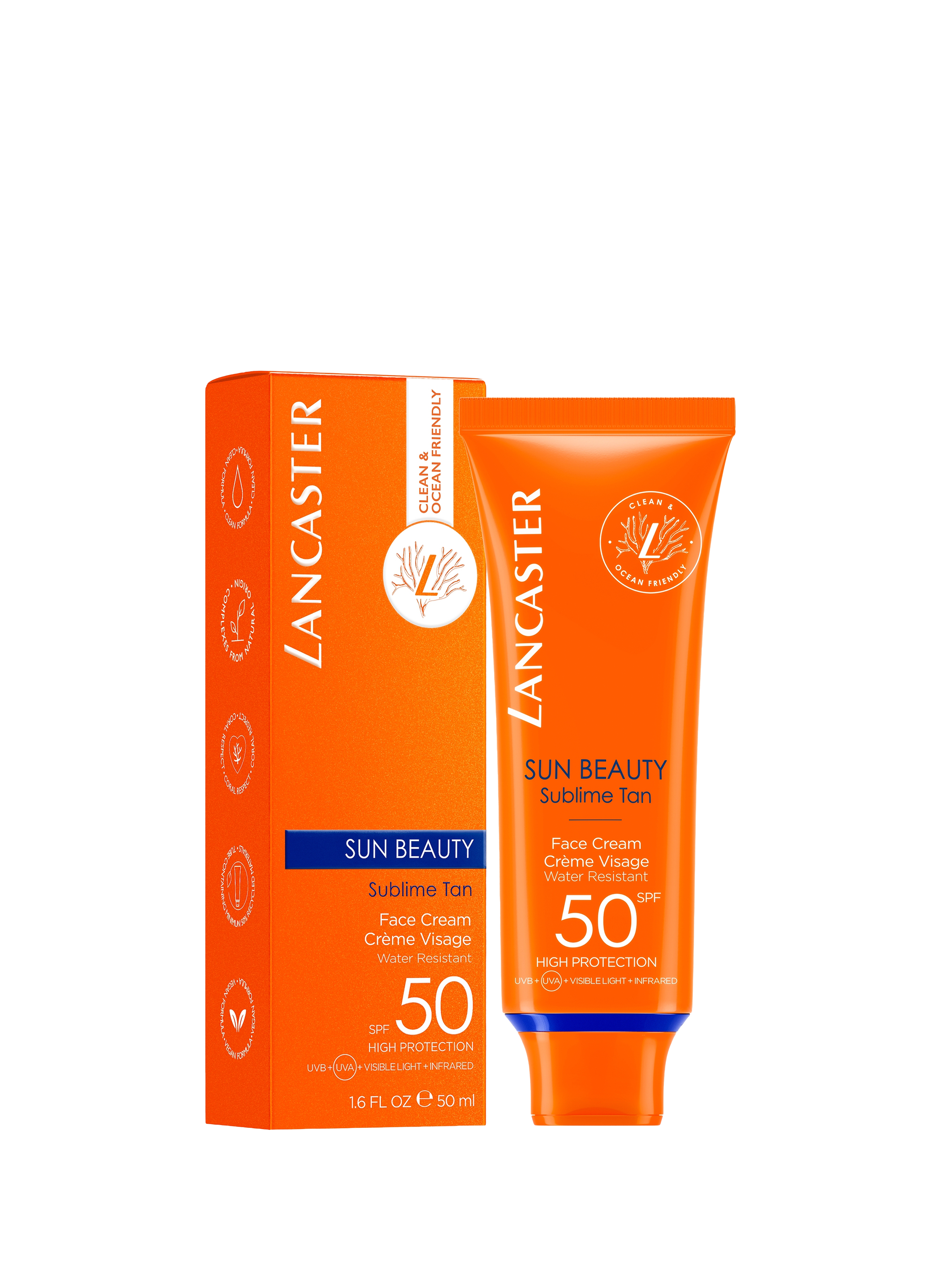 Sun Beauty Sublime Tan - Face cream sun protection SPF50 LANCASTER No color