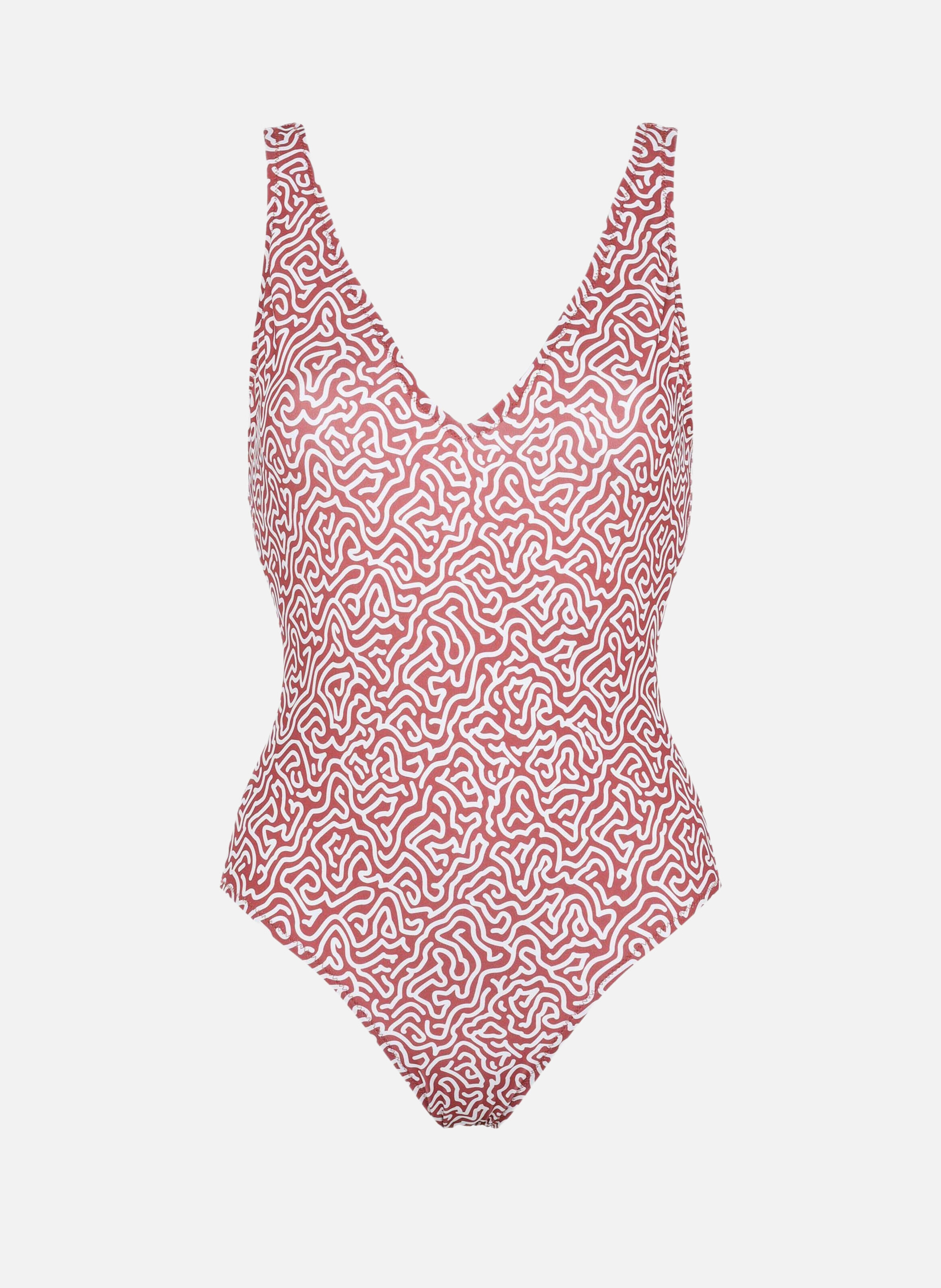 Maillot de bain une pièce  - kalahari GILI'S Marron