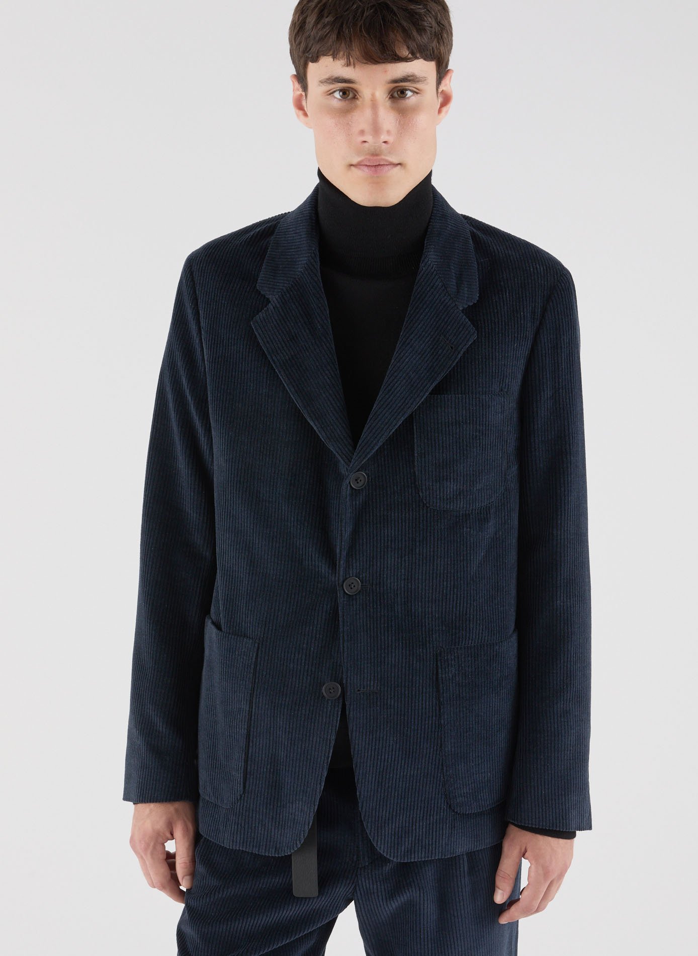 Veste de costume Glazy en laine SAISON 1865 Bleu