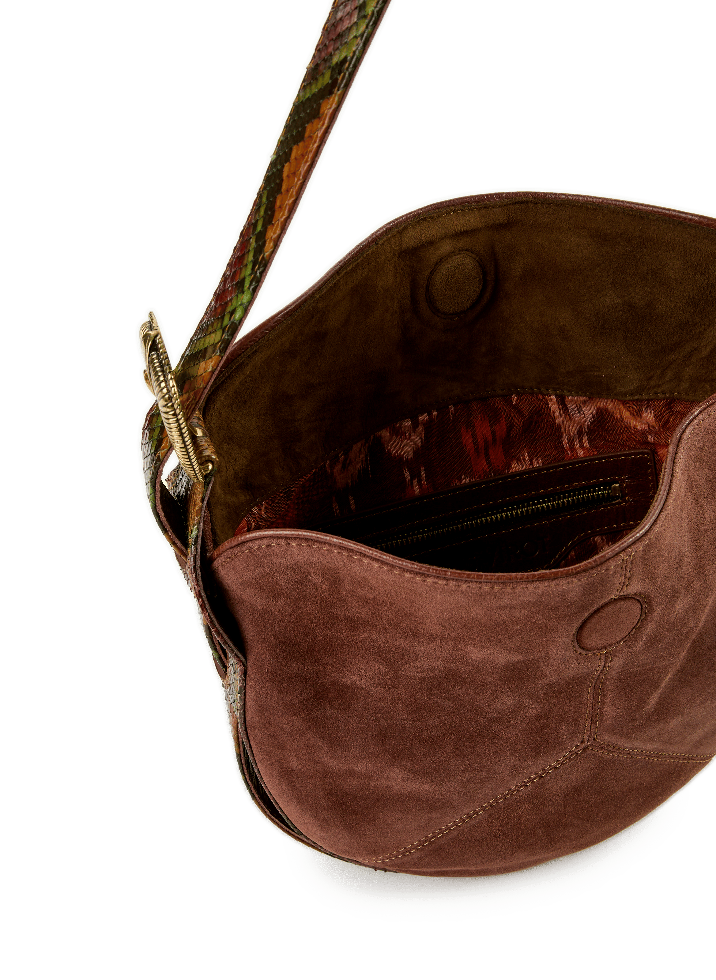 Sac à main Estelle en cuir CLARIS VIROT Multicolore