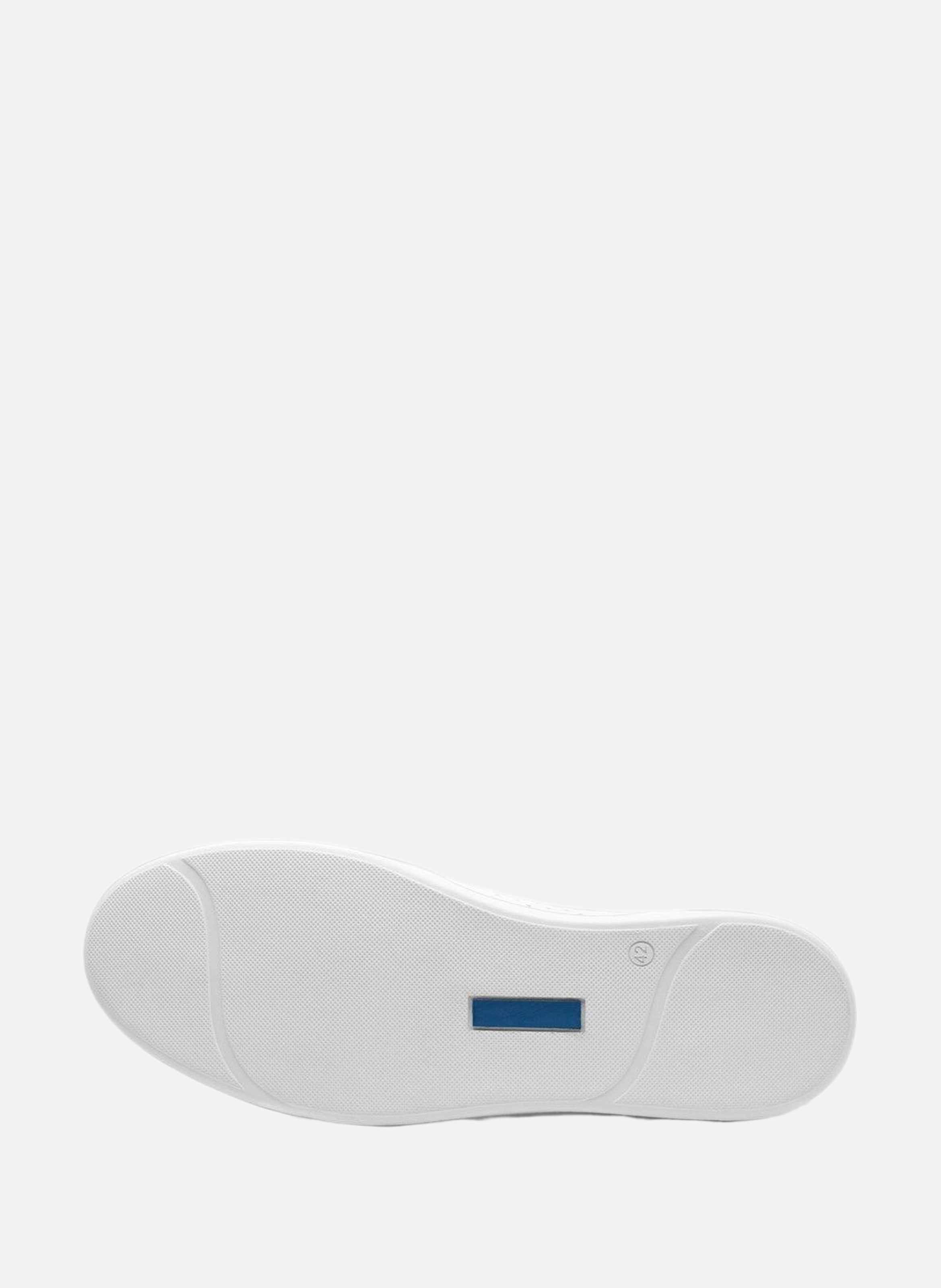 Sneakers cuir tom FINSBURY Bleu