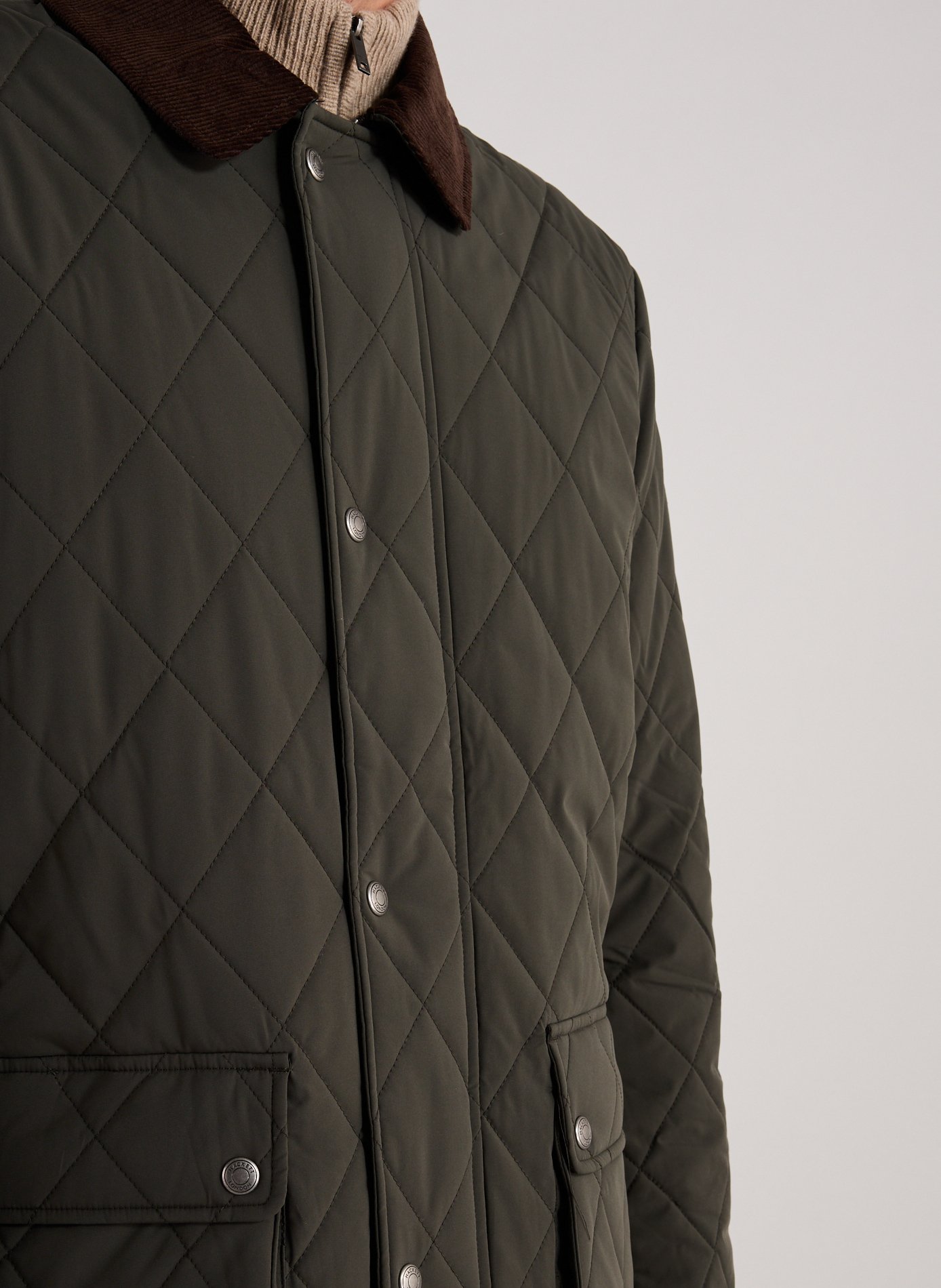 Classic collar parka HACKETT Green