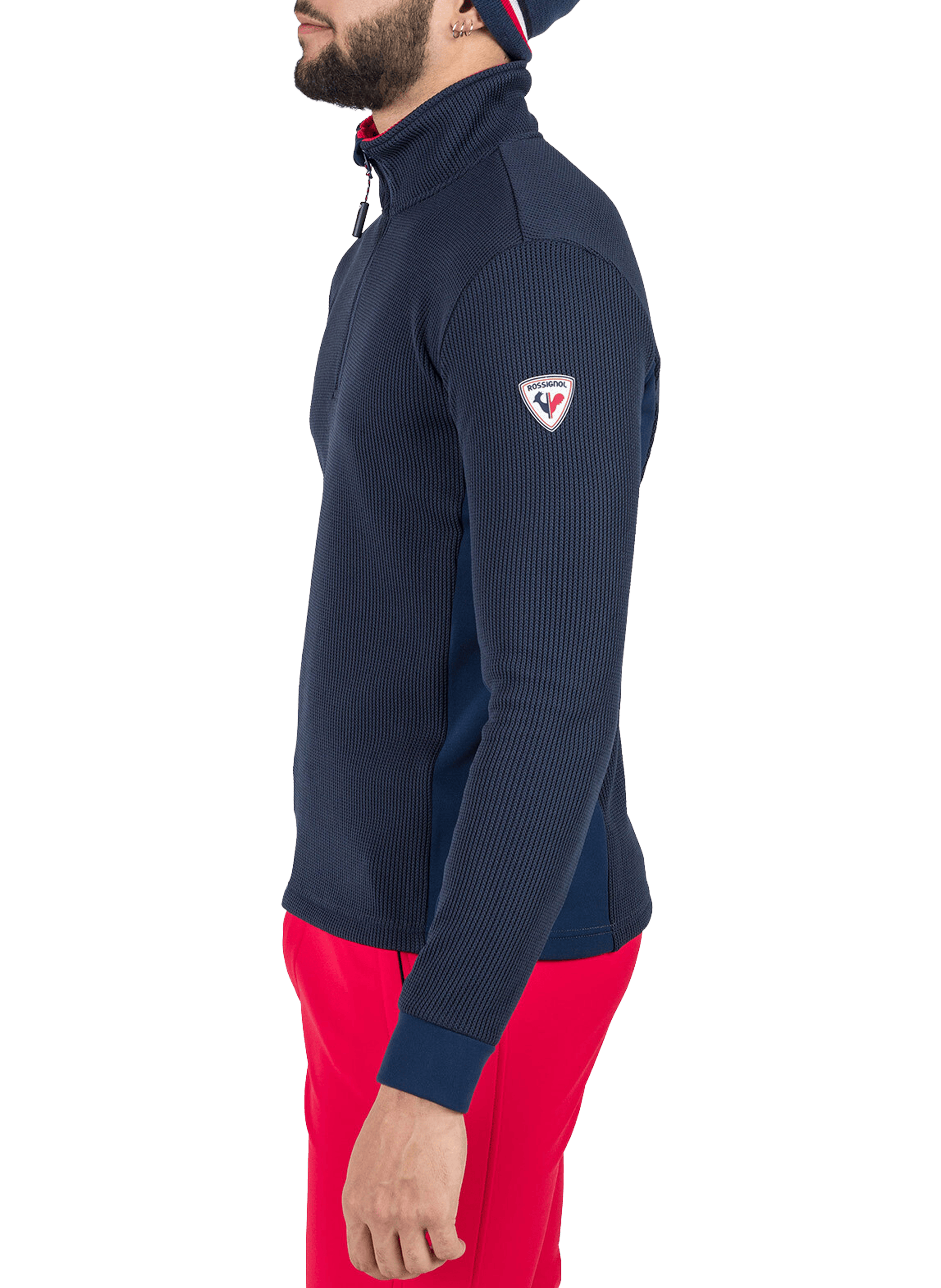 Zip-neck fleece ROSSIGNOL Blue