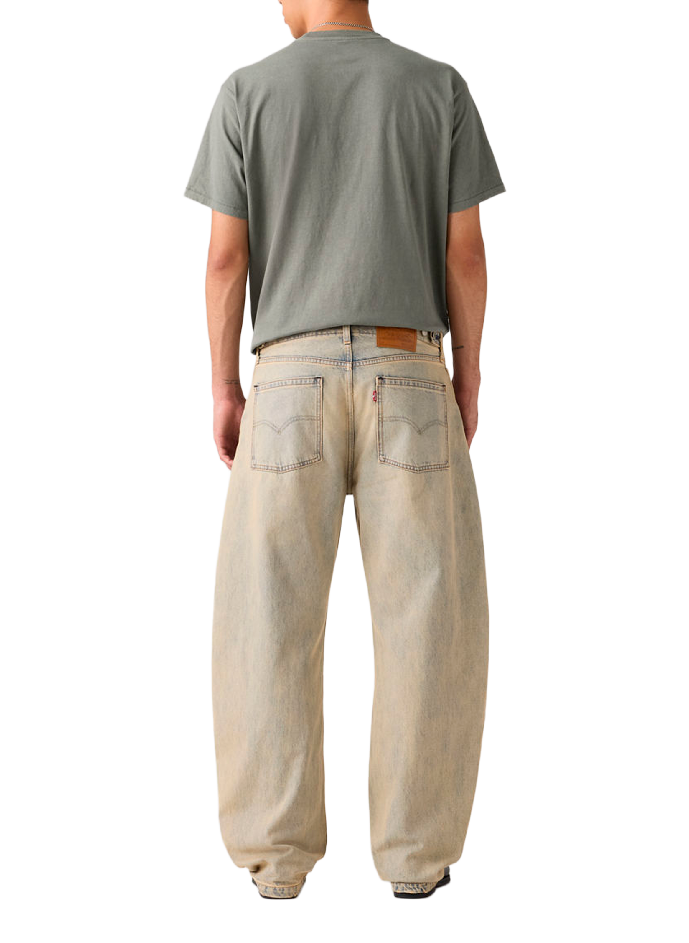 Loose Fit Cotton Barrel Jeans LEVI'S Blue