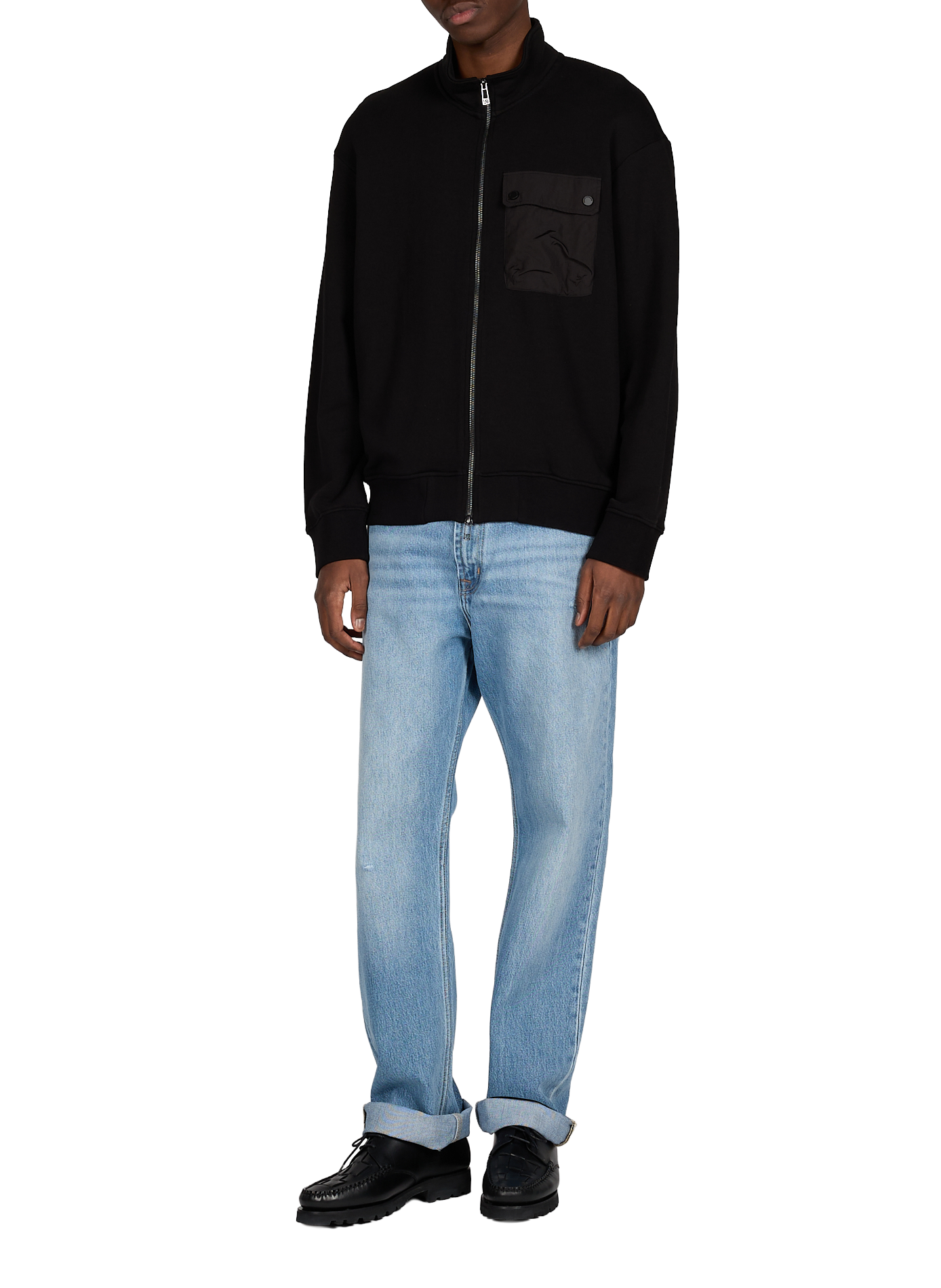 Cotton cardigan ARMANI EXCHANGE Black