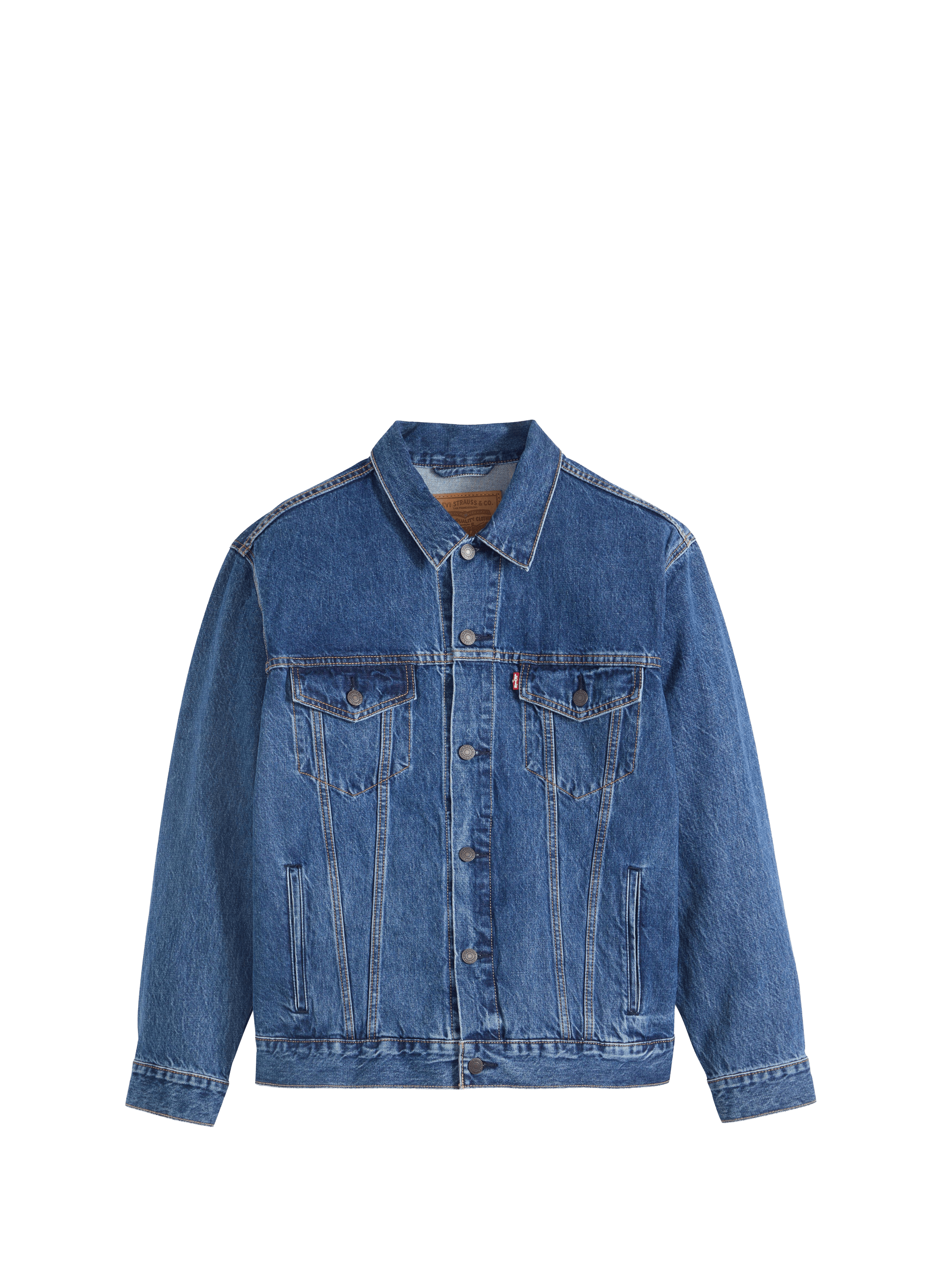 Relaxed Type iii Cotton Trucker Jacket LEVI'S Blue