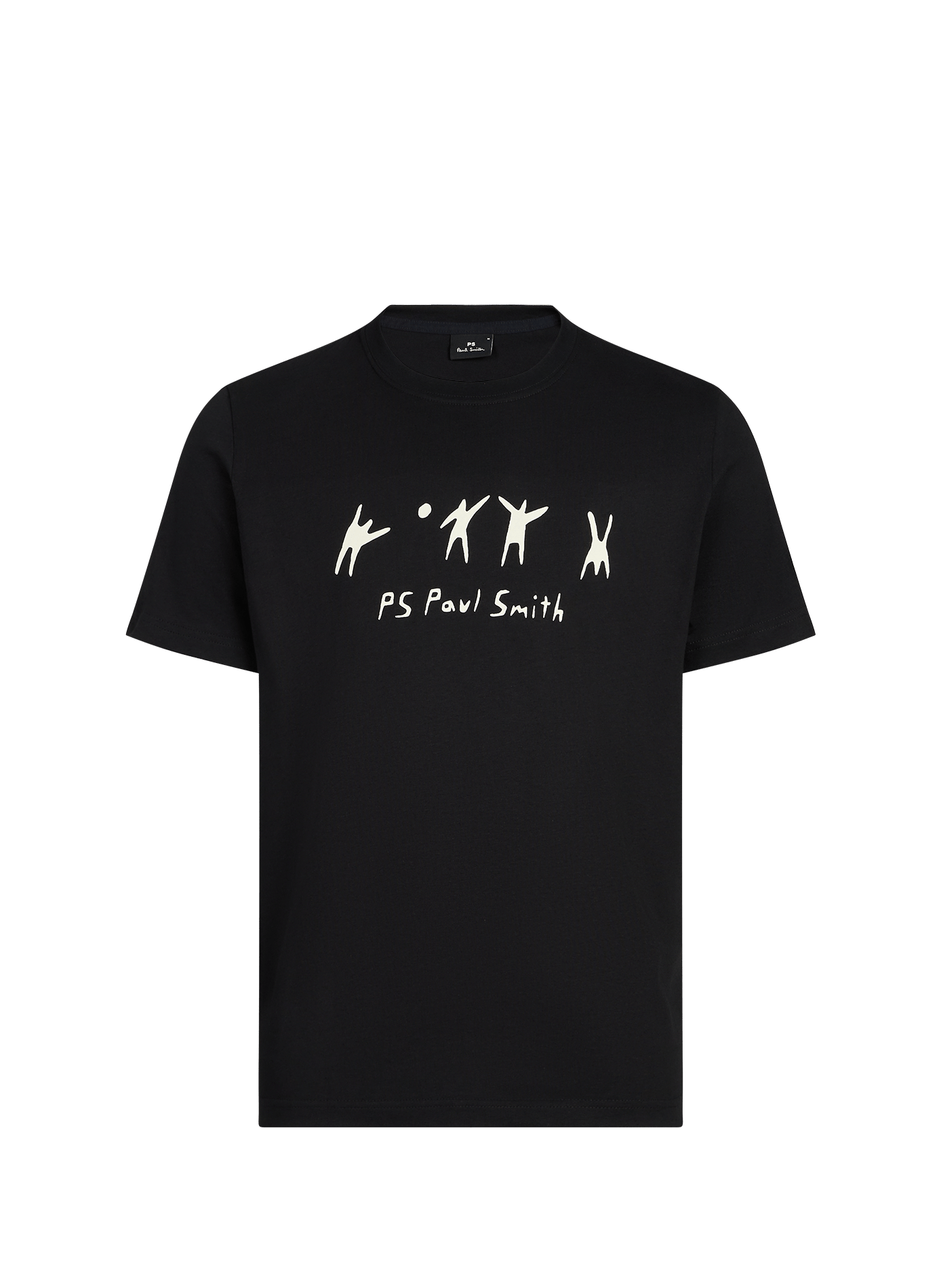 Organic cotton Volleyball T-shirt PAUL SMITH Black