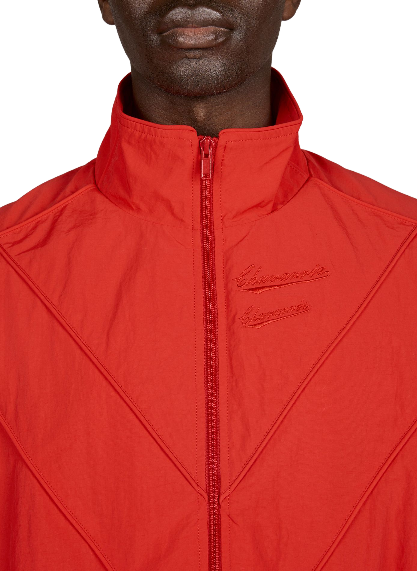 Bad Boy zip-up jacket WILLY CHAVARRIA Red