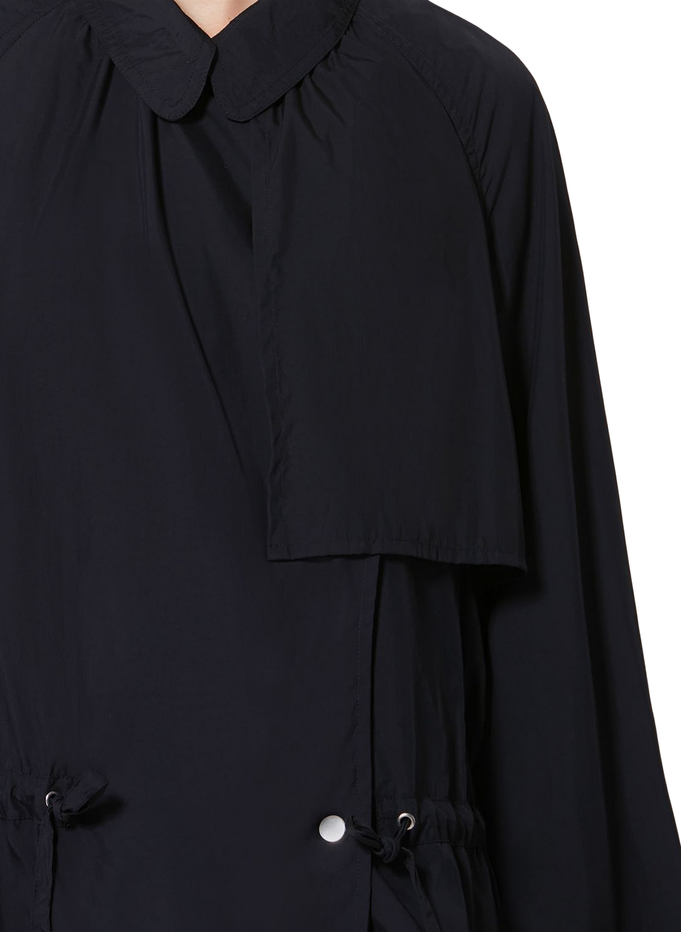 Kreuzblazer Gwenola aus technischem Stoff. ISABEL MARANT Schwarz