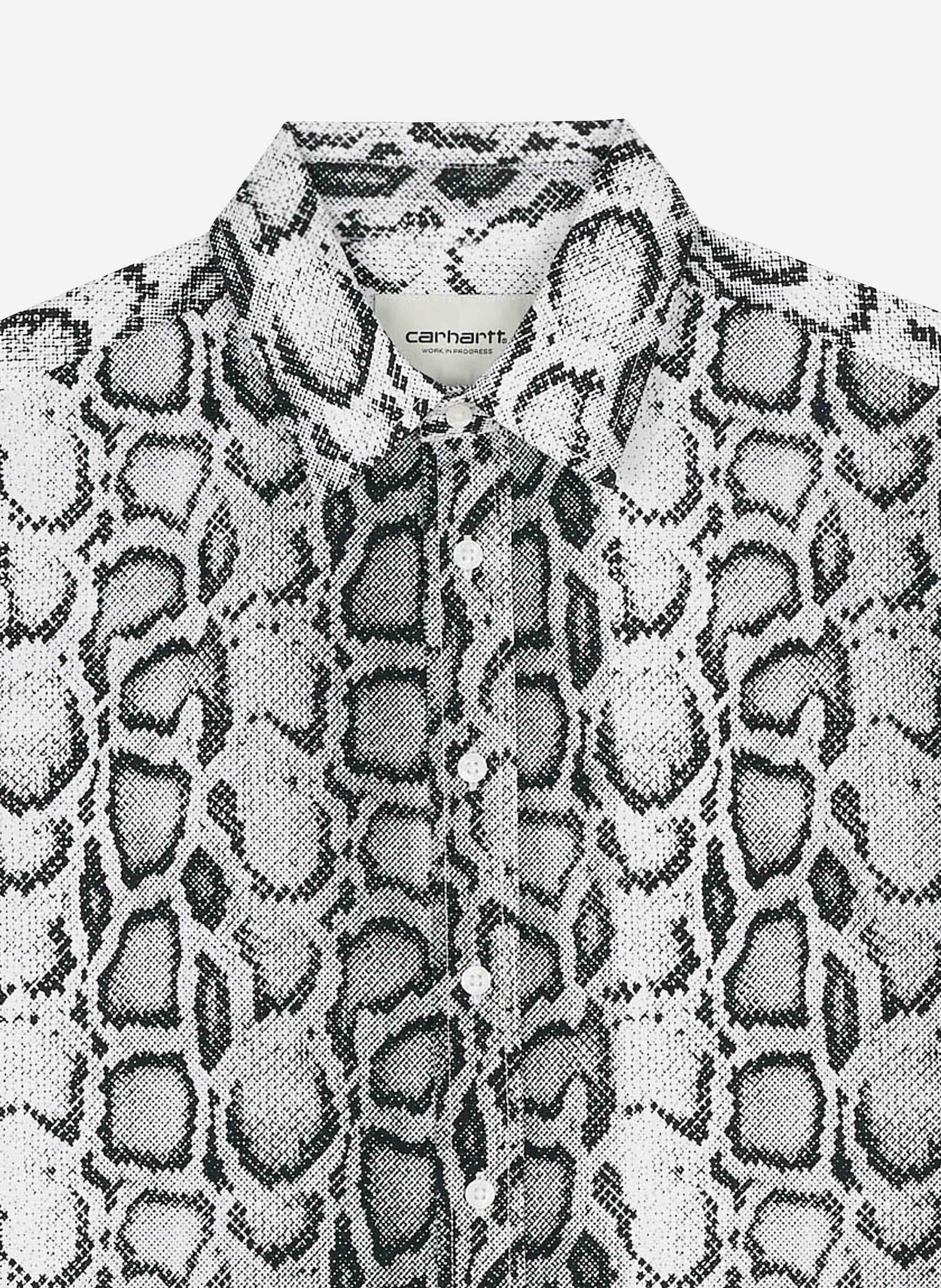 Chemise w' s/s snake camo shirt CARHARTT WIP Gris