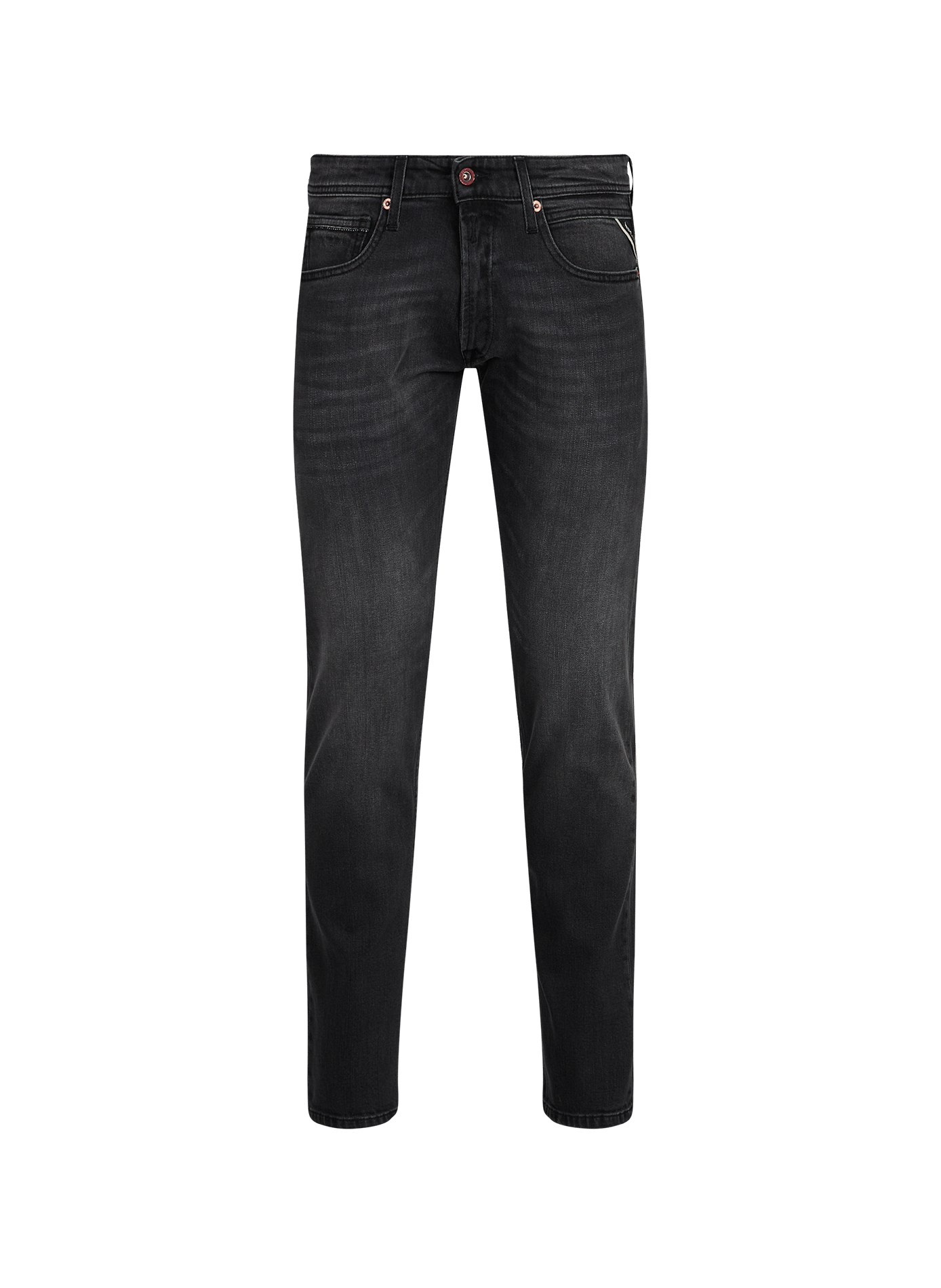 Grover straight fit jeans in blended cotton REPLAY Grey