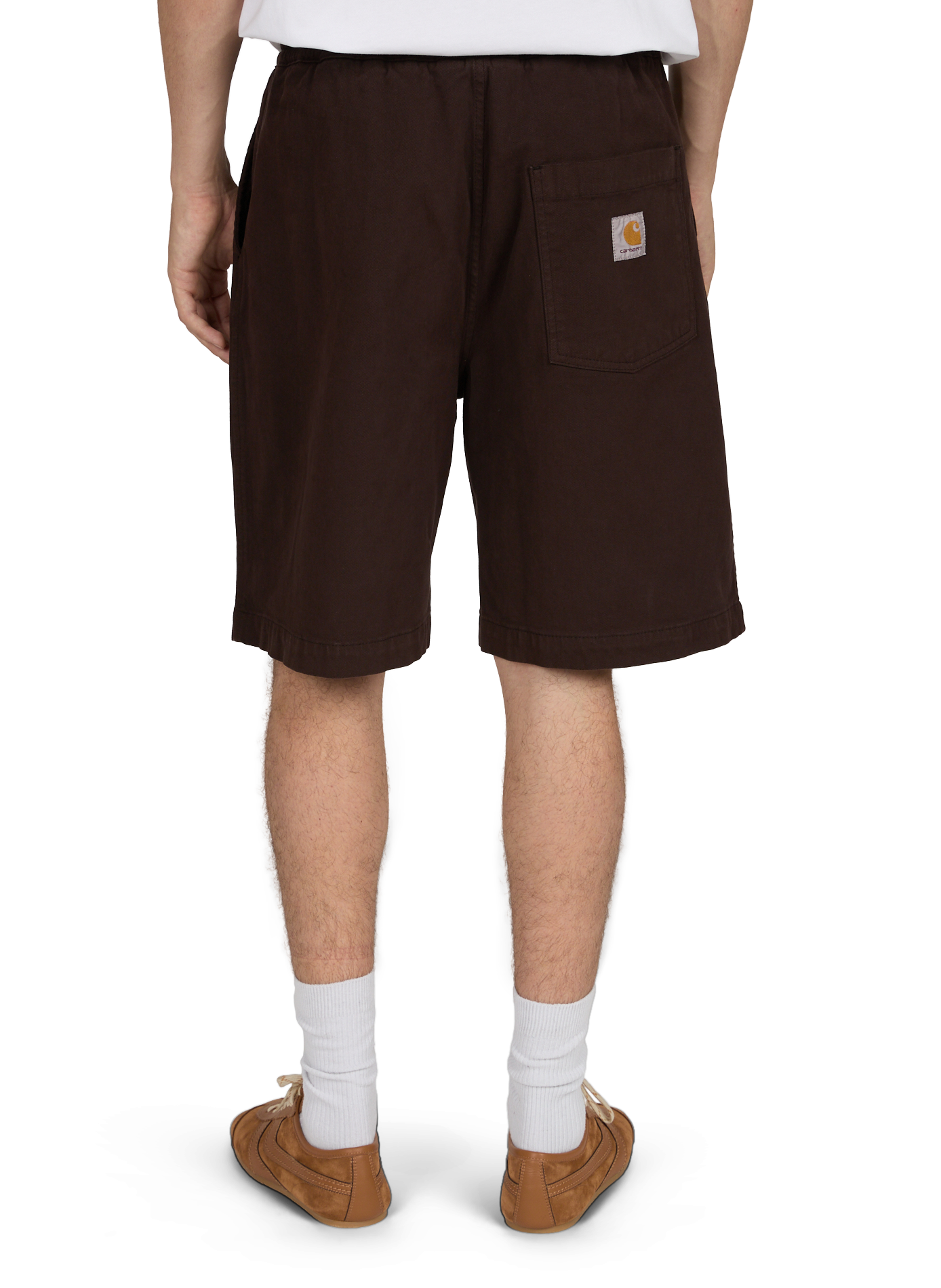 Short en coton  CARHARTT WIP Marron