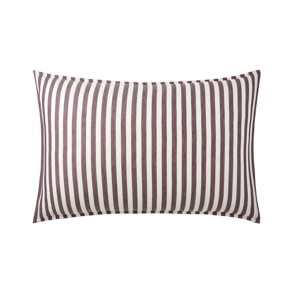 Taie d'oreiller en satin de coton, fifty-fifty DESFORGES Violet