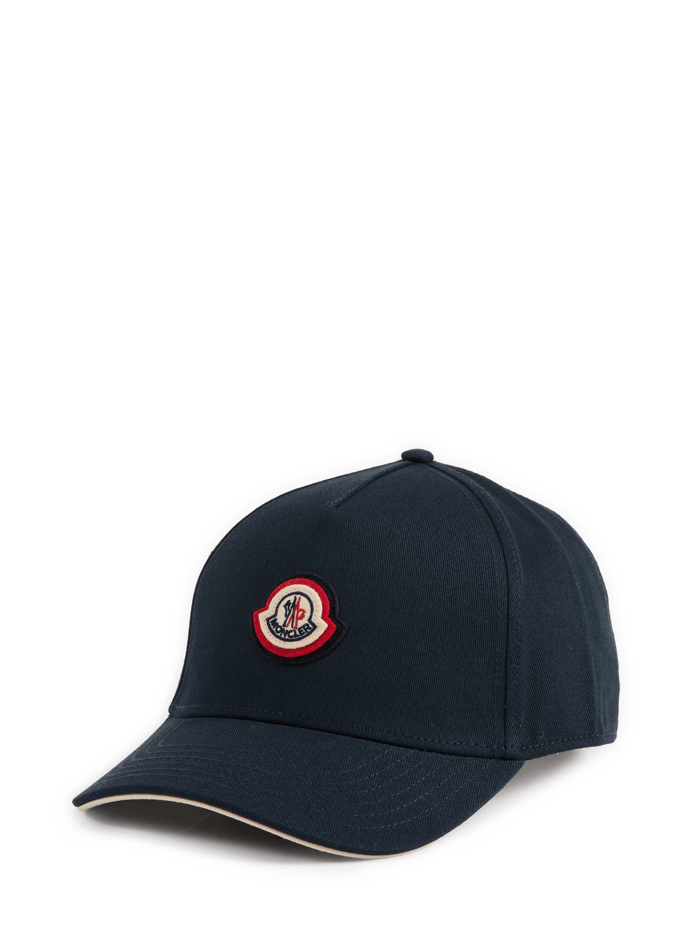 Gorra de algodón MONCLER Azul