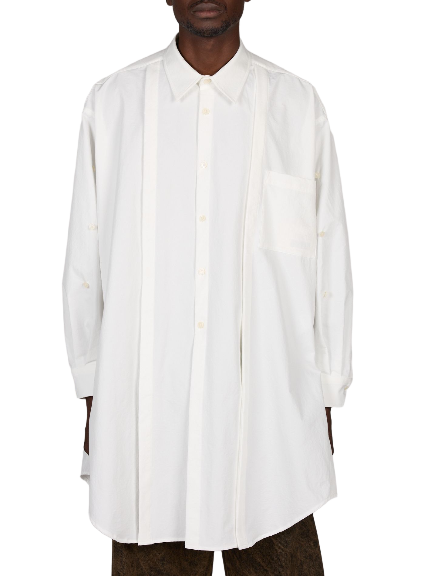 Wide multifunctional detachable shirt WANSIE