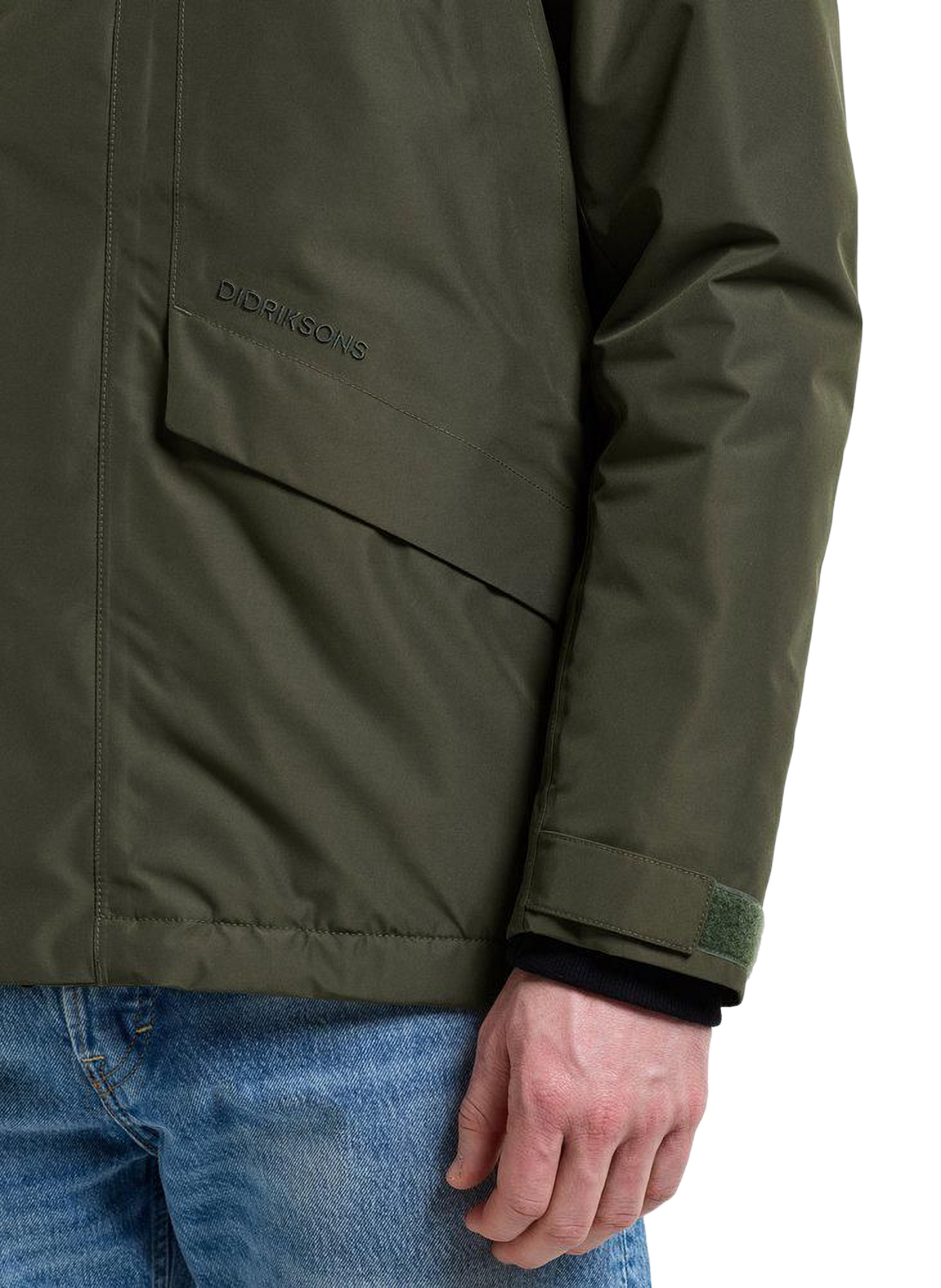 Adam Hooded Puffer Jacket DIDRIKSONS Khaki