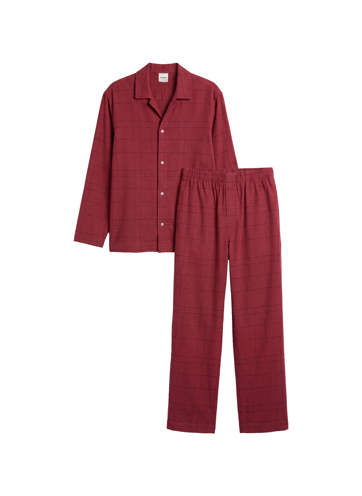 Ensemble de pyjama à carreaux CALVIN KLEIN Rouge
