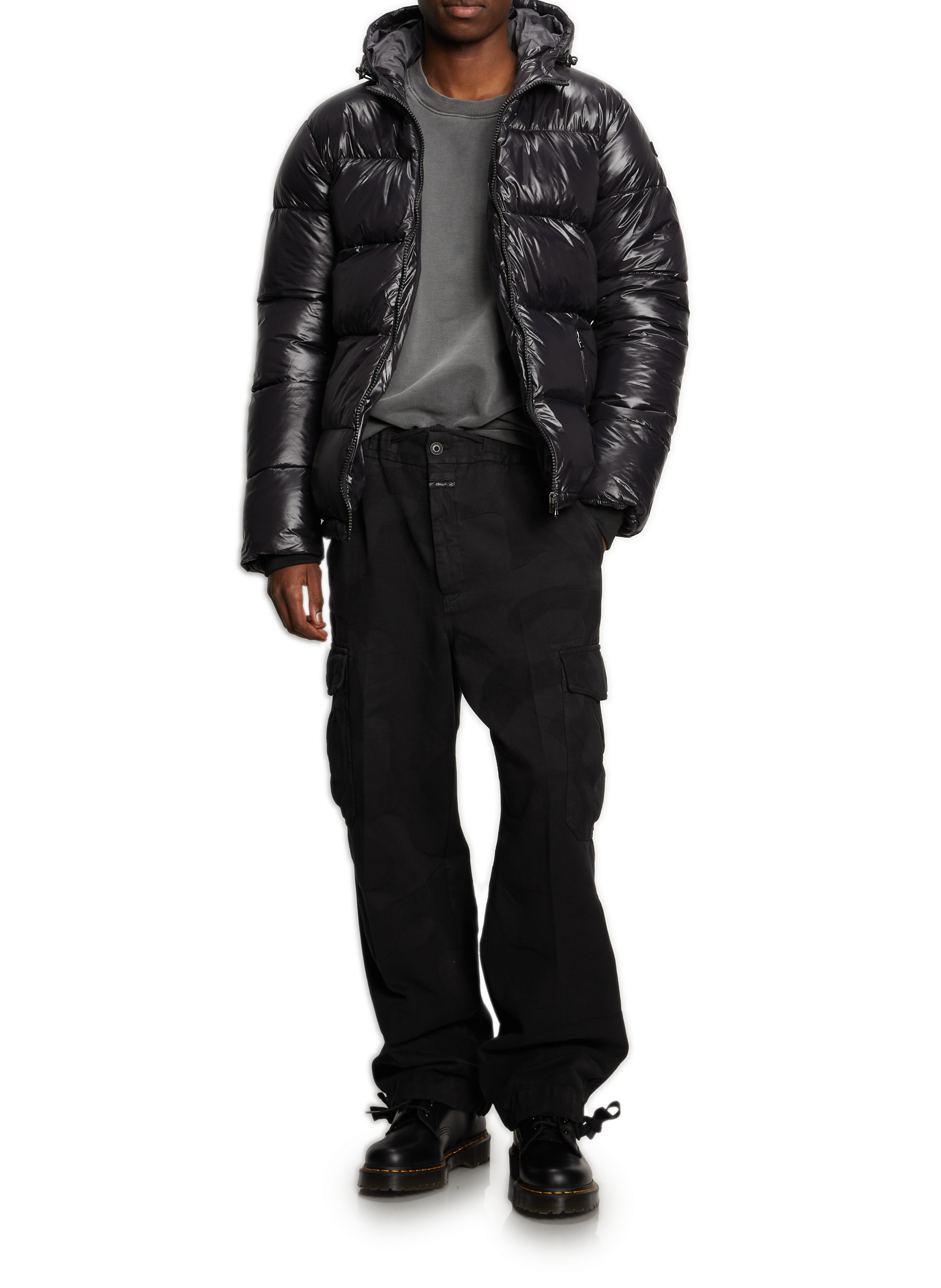 Columbus Daunenjacke SCHOTT Schwarz