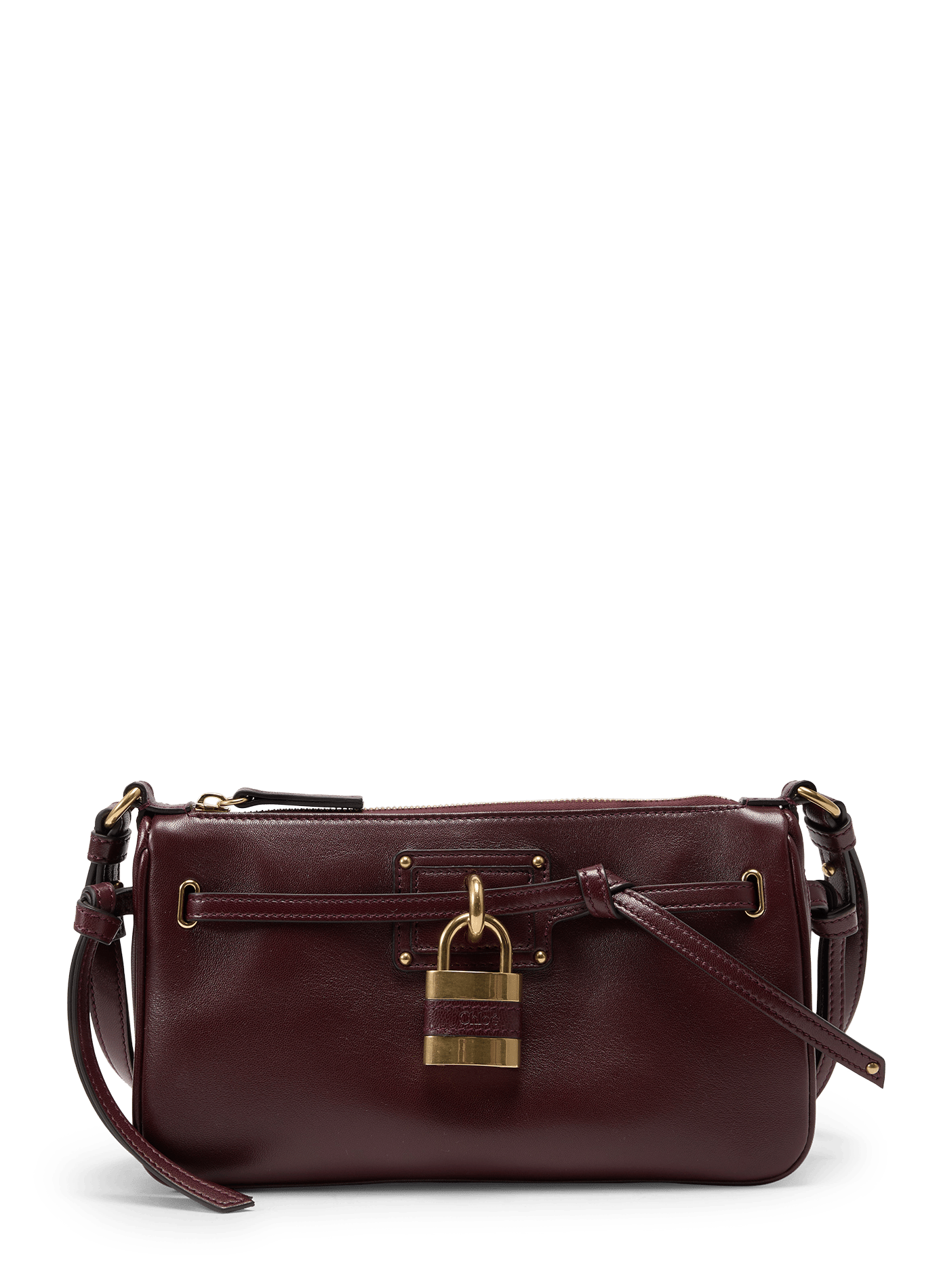 Sac porté épaule Paddington Sling en cuir  Burnt red