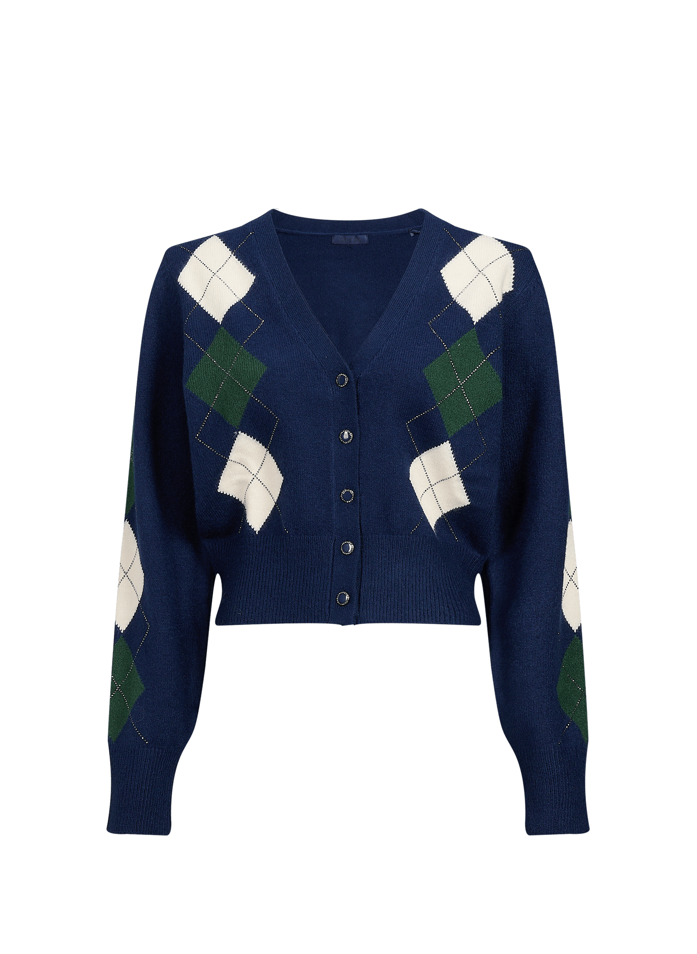 Weiter Cardigan GRACIE mit Muster GUESS Blau