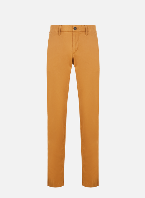 Slim-fit cotton pants YellowTIMBERLAND 